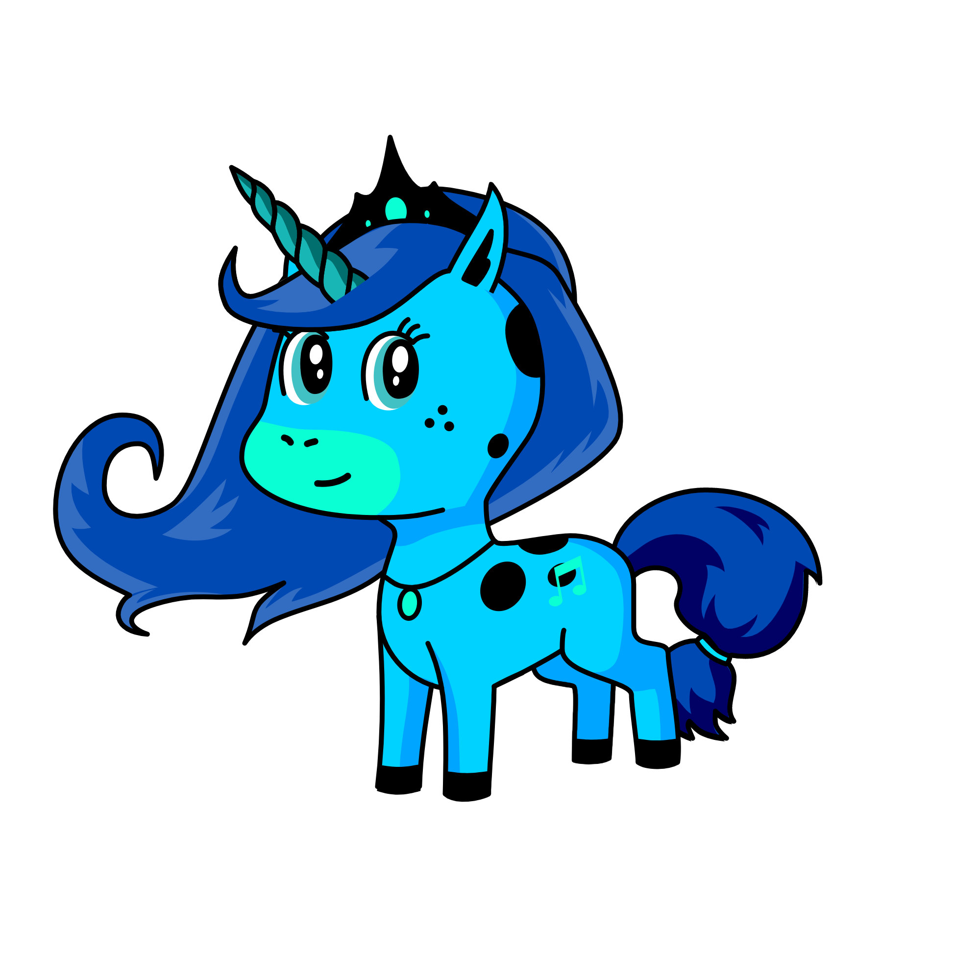 dusty, the unicorn