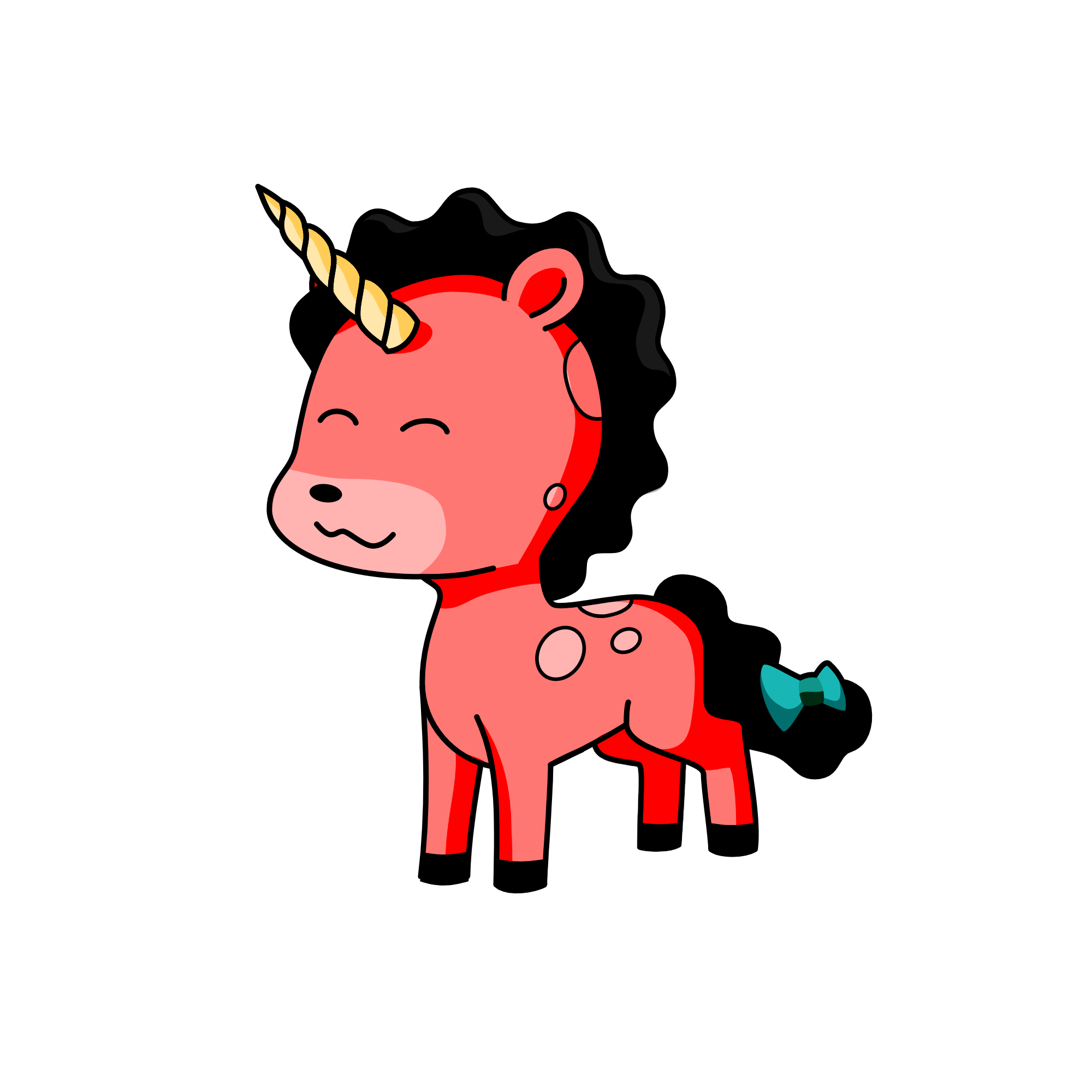 Squigg, the unicorn