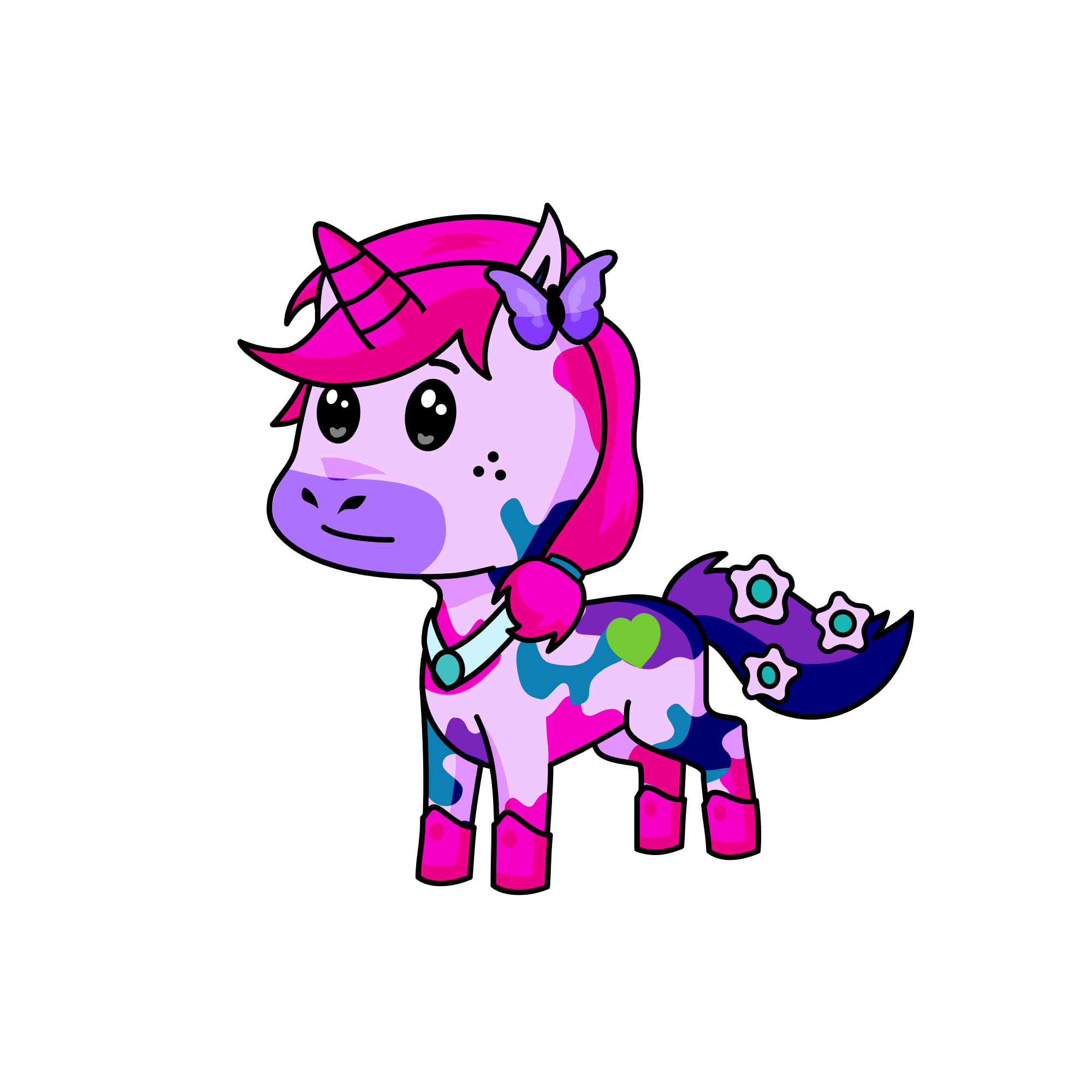 Delilah, the unicorn