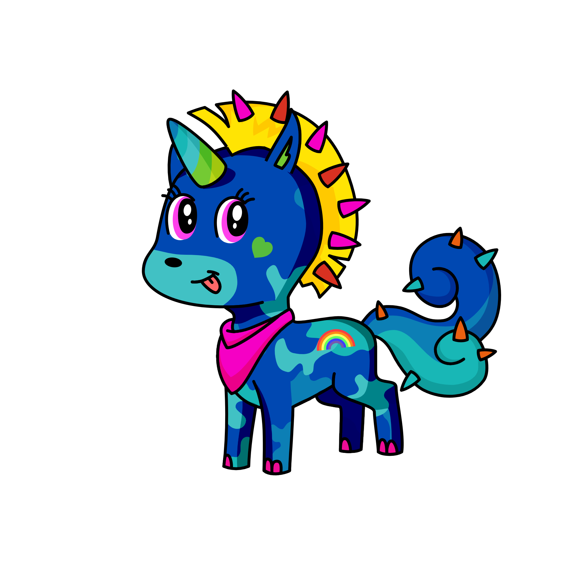 litfamgotumdab, the unicorn