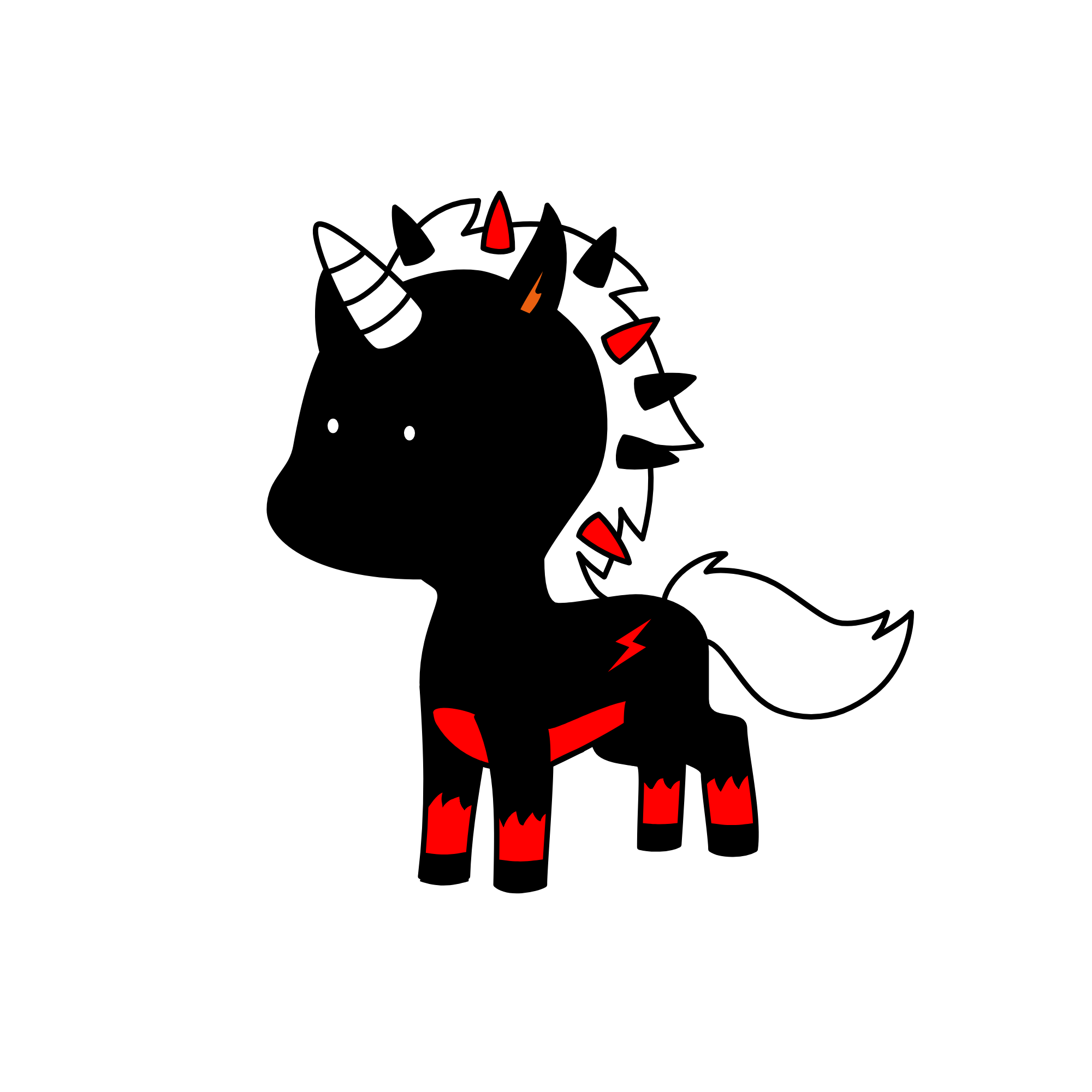 BLOOD SLINK, the unicorn