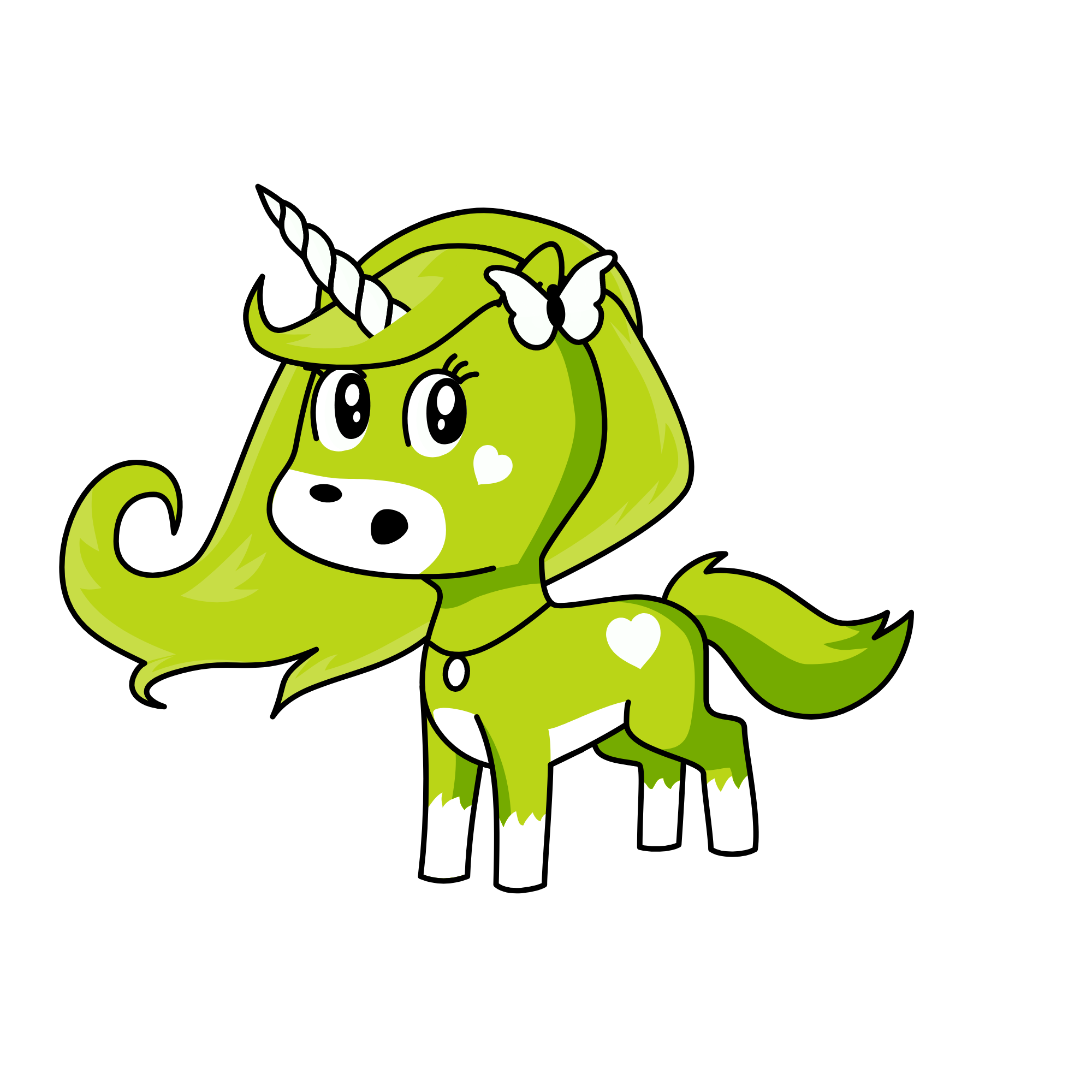 Spring, the unicorn
