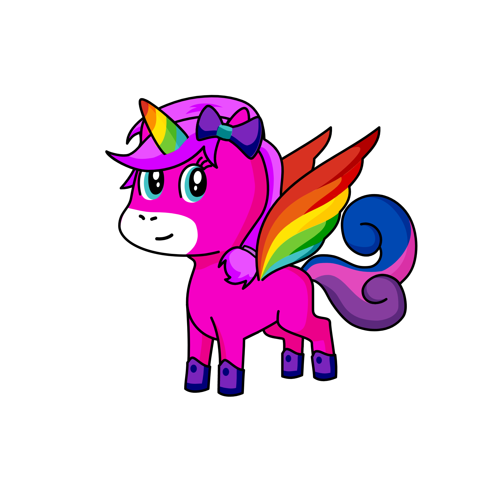 SPARKLES, the unicorn