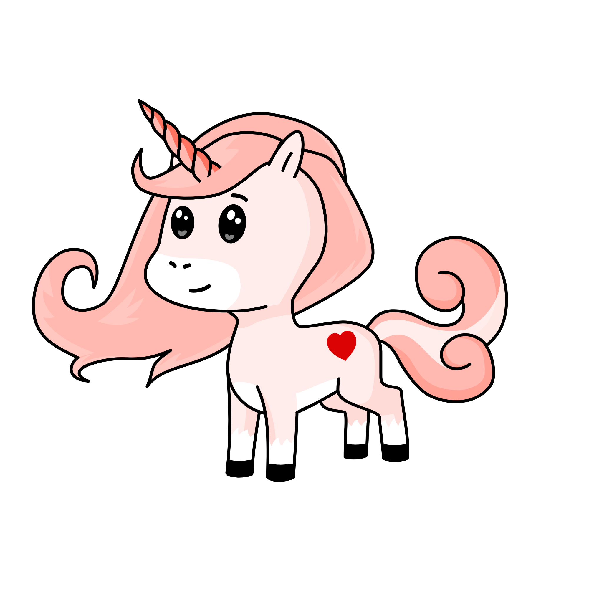 a mi cute, the unicorn