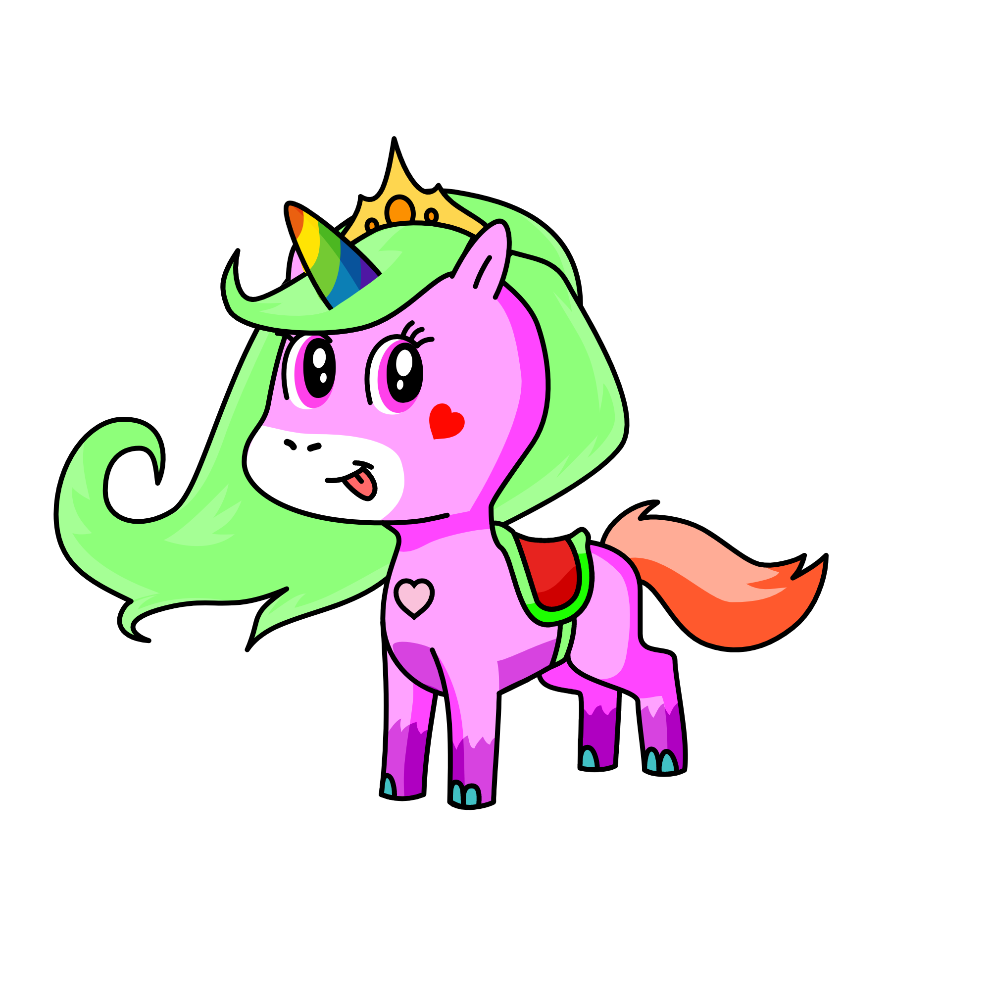 Tang Tang, the unicorn