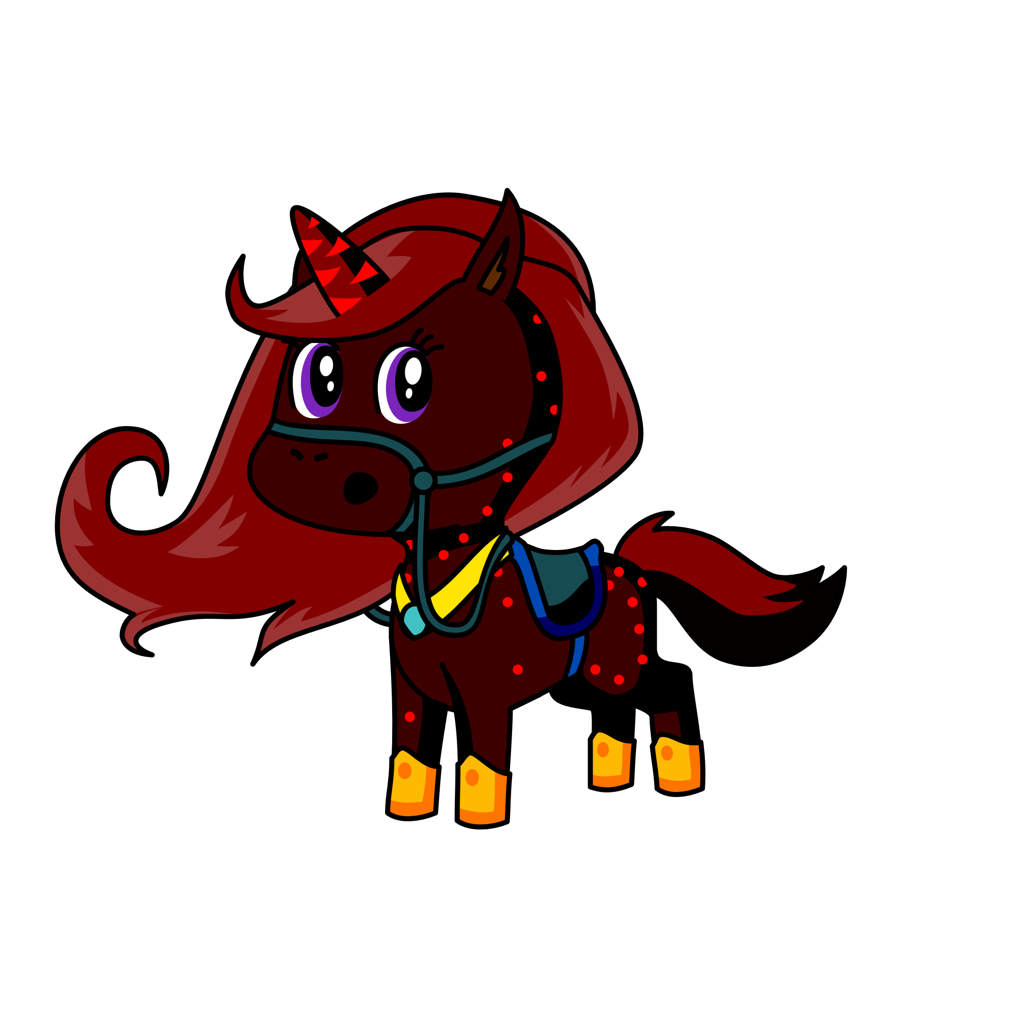 Darkflower, the unicorn