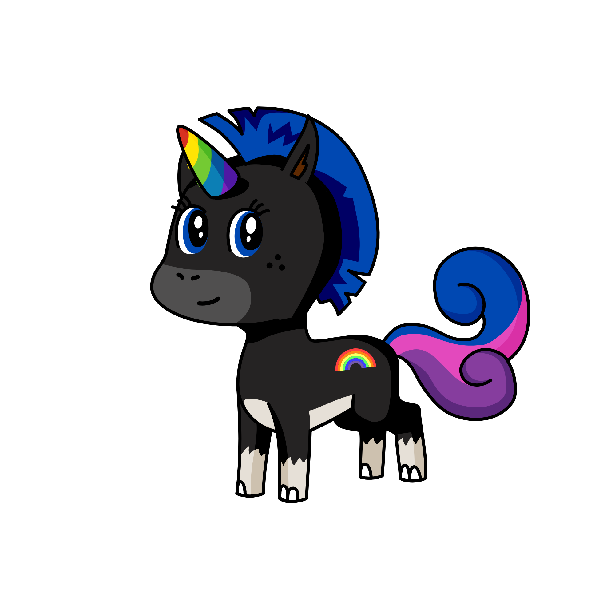 uni's best friend, the unicorn