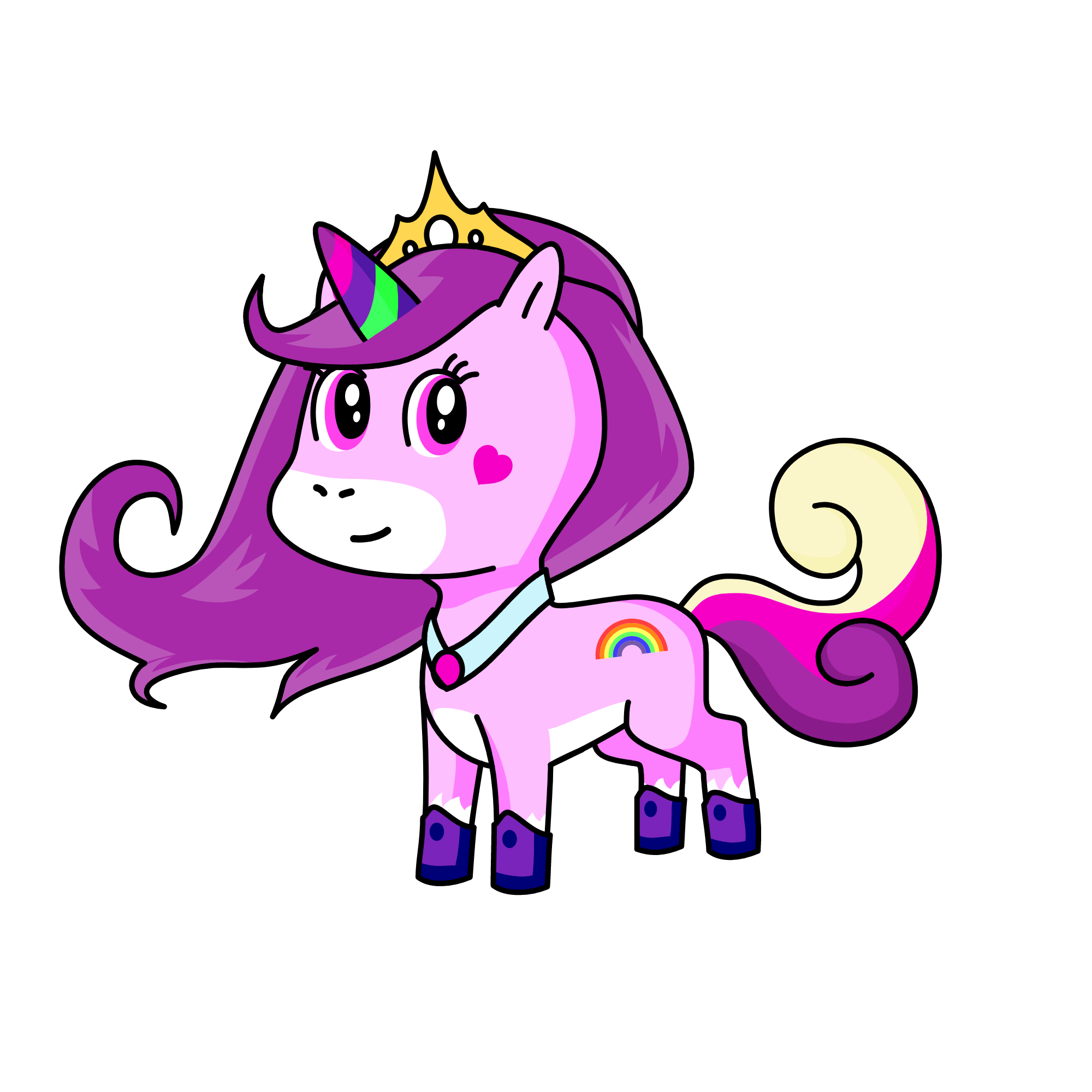 arco iris, the unicorn