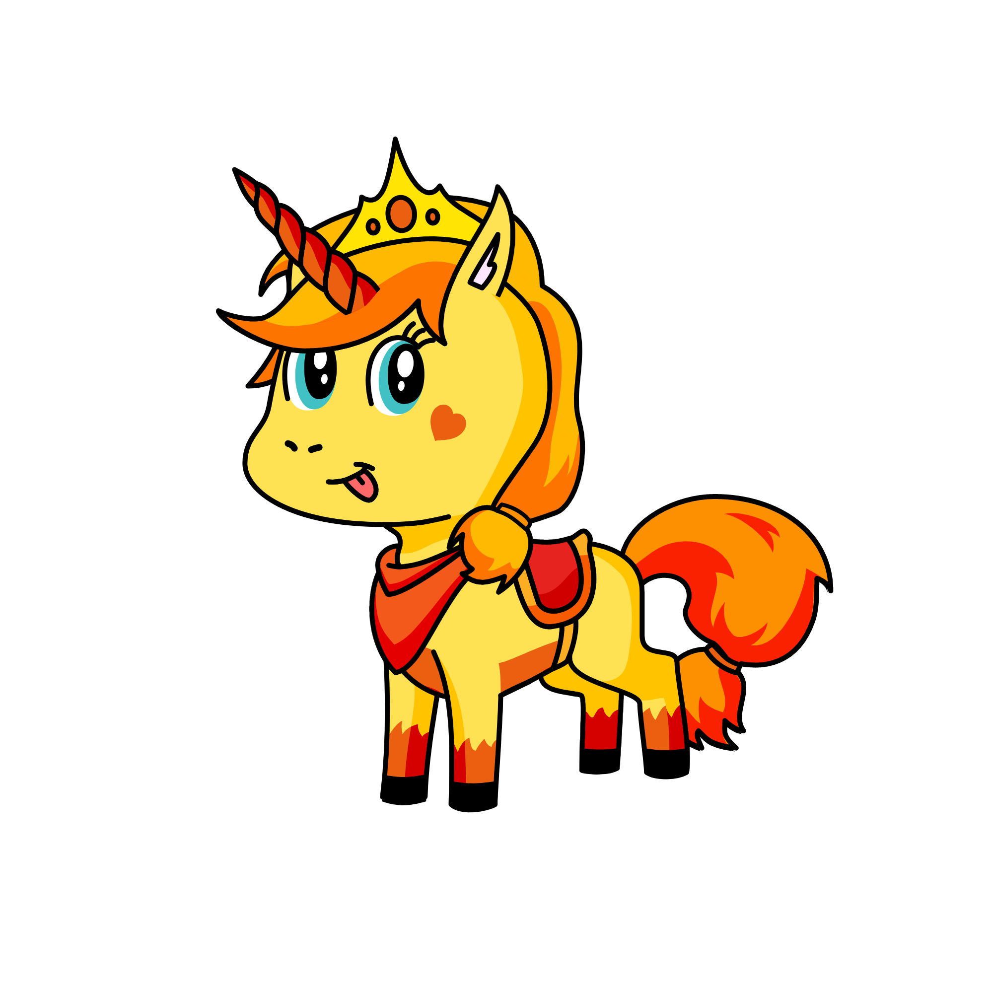 Princess Cowgirl, the unicorn