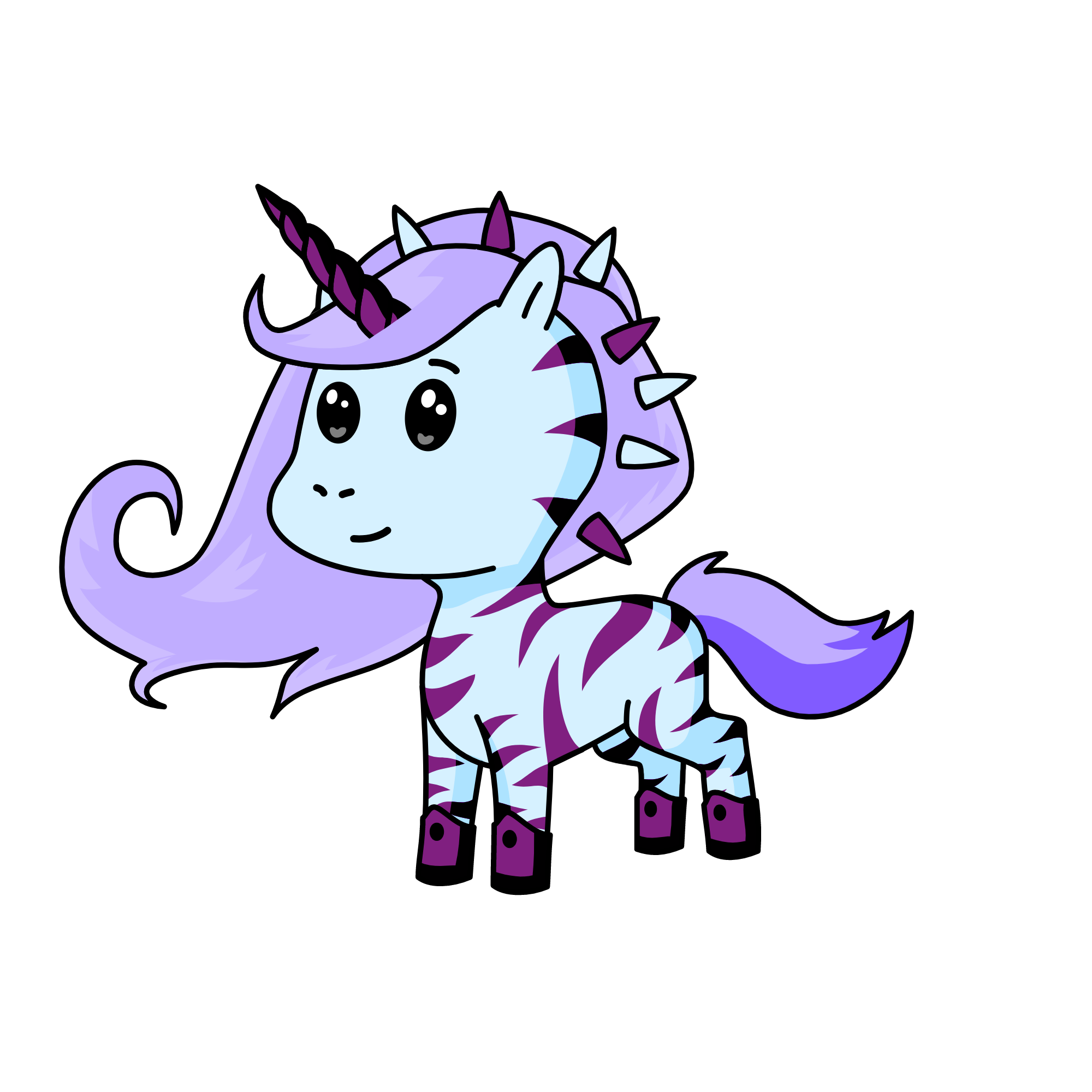 Rosy Star, the unicorn