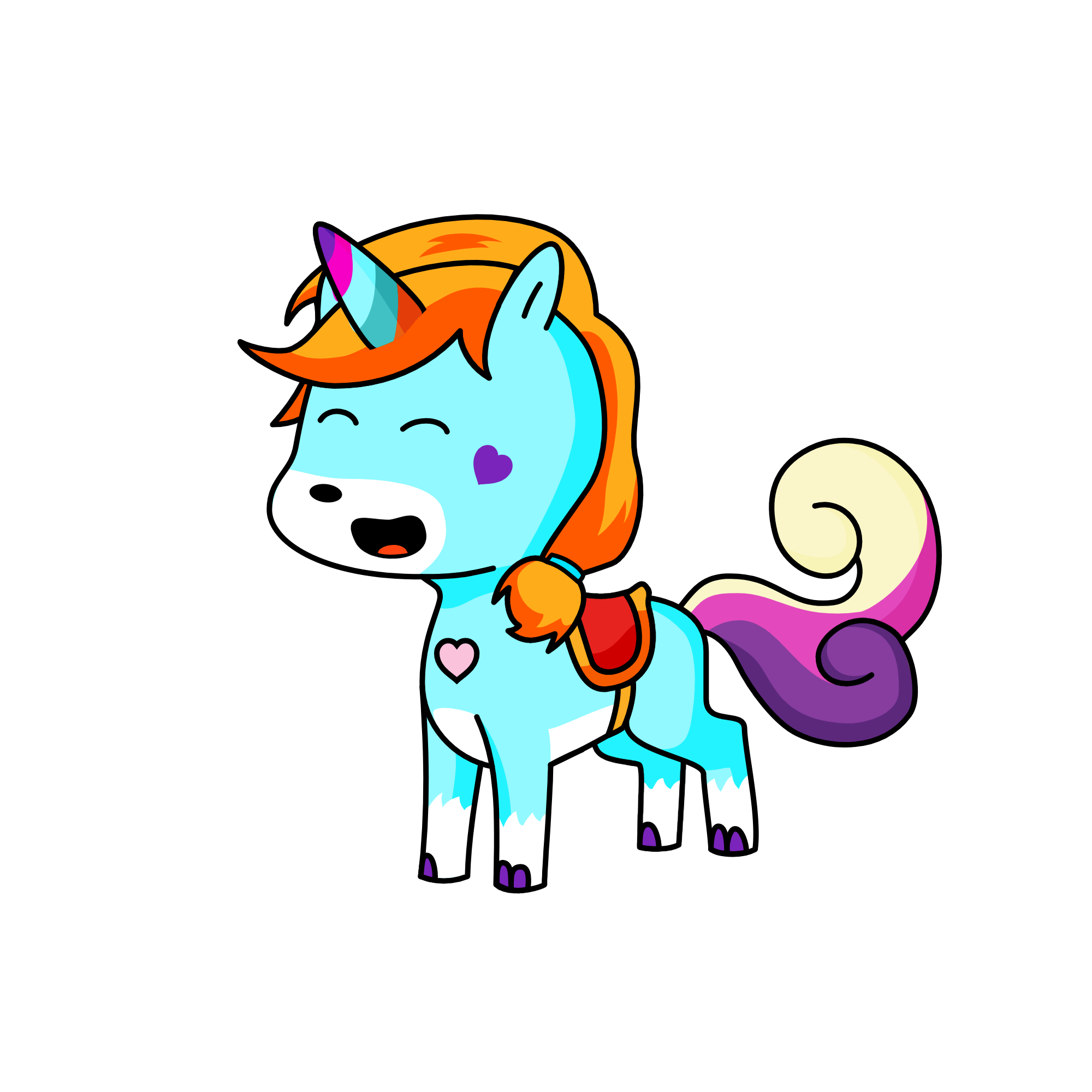 qwertyuiop, the unicorn