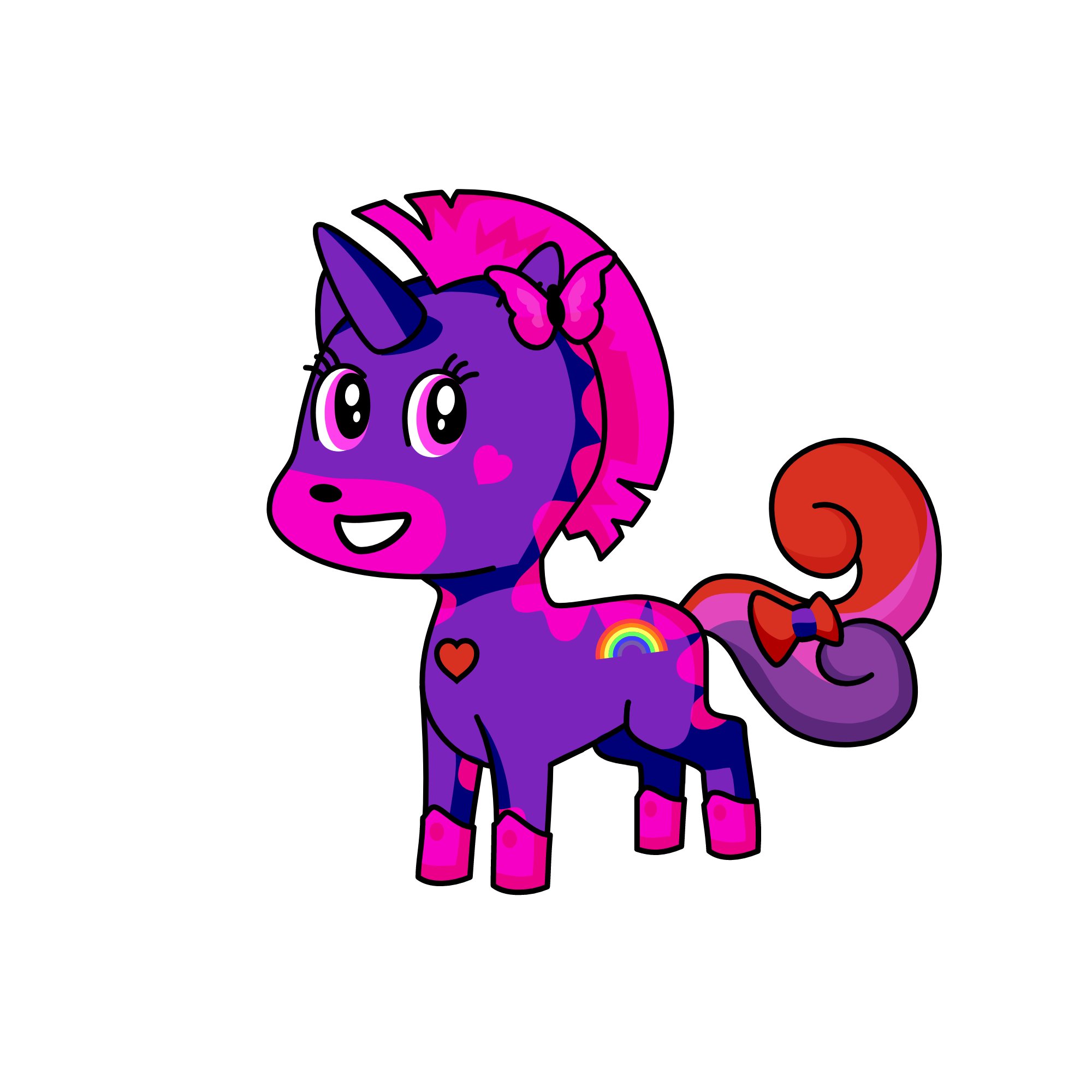 Corny, the unicorn