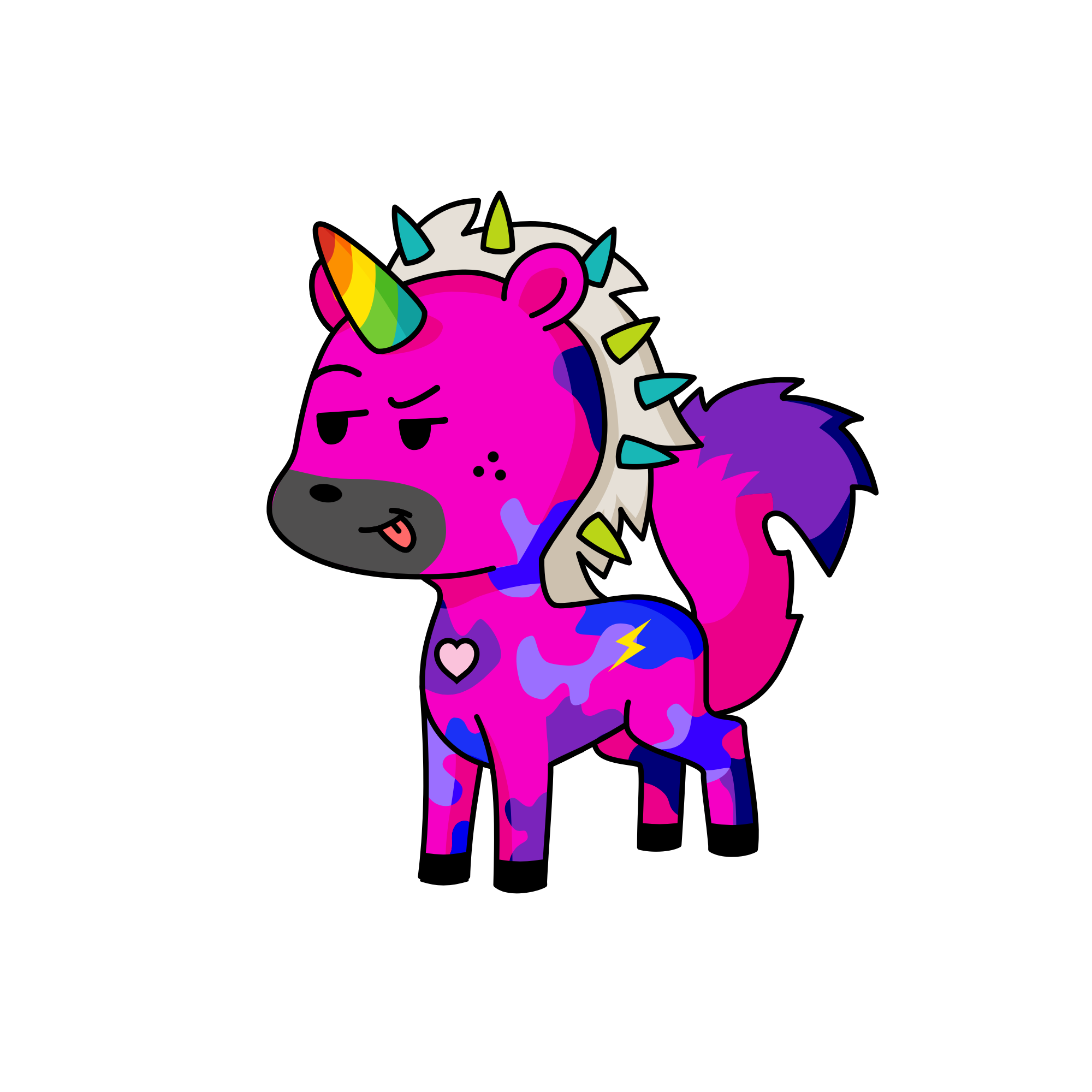 Unicorny, the unicorn