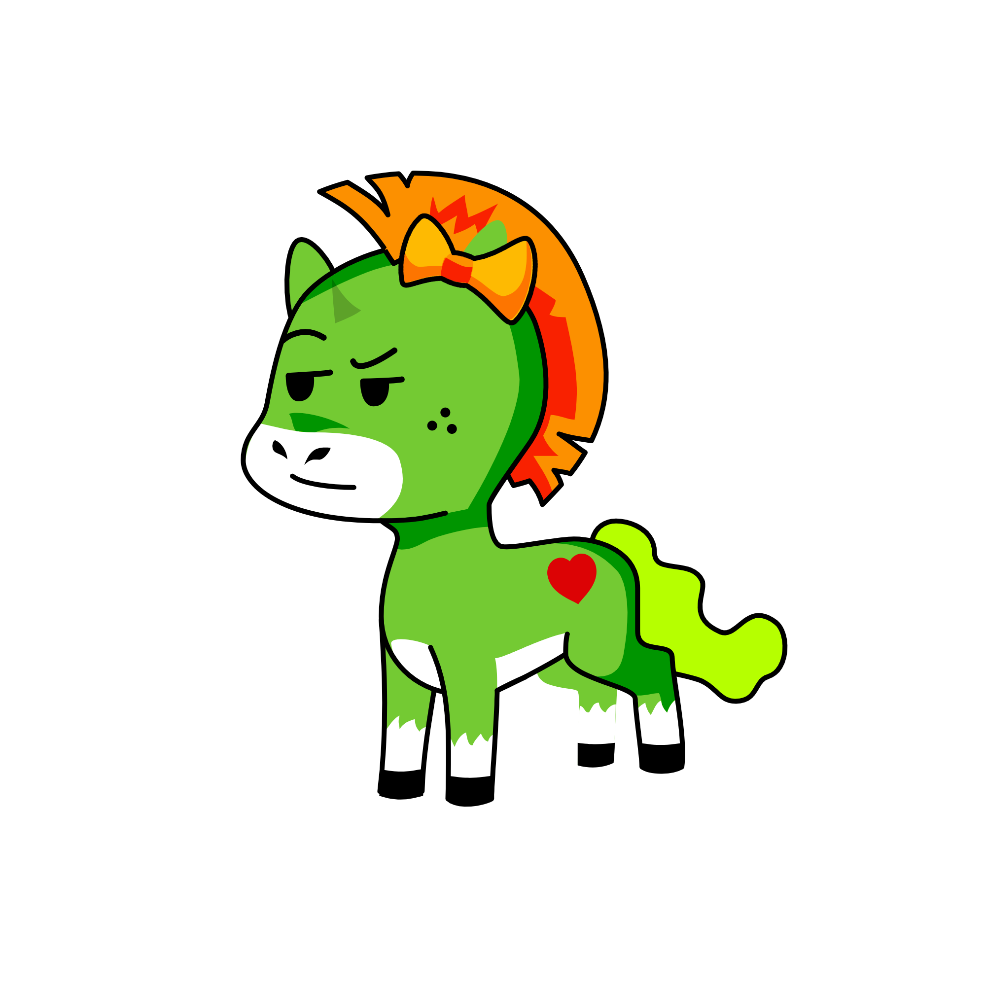 a, the unicorn