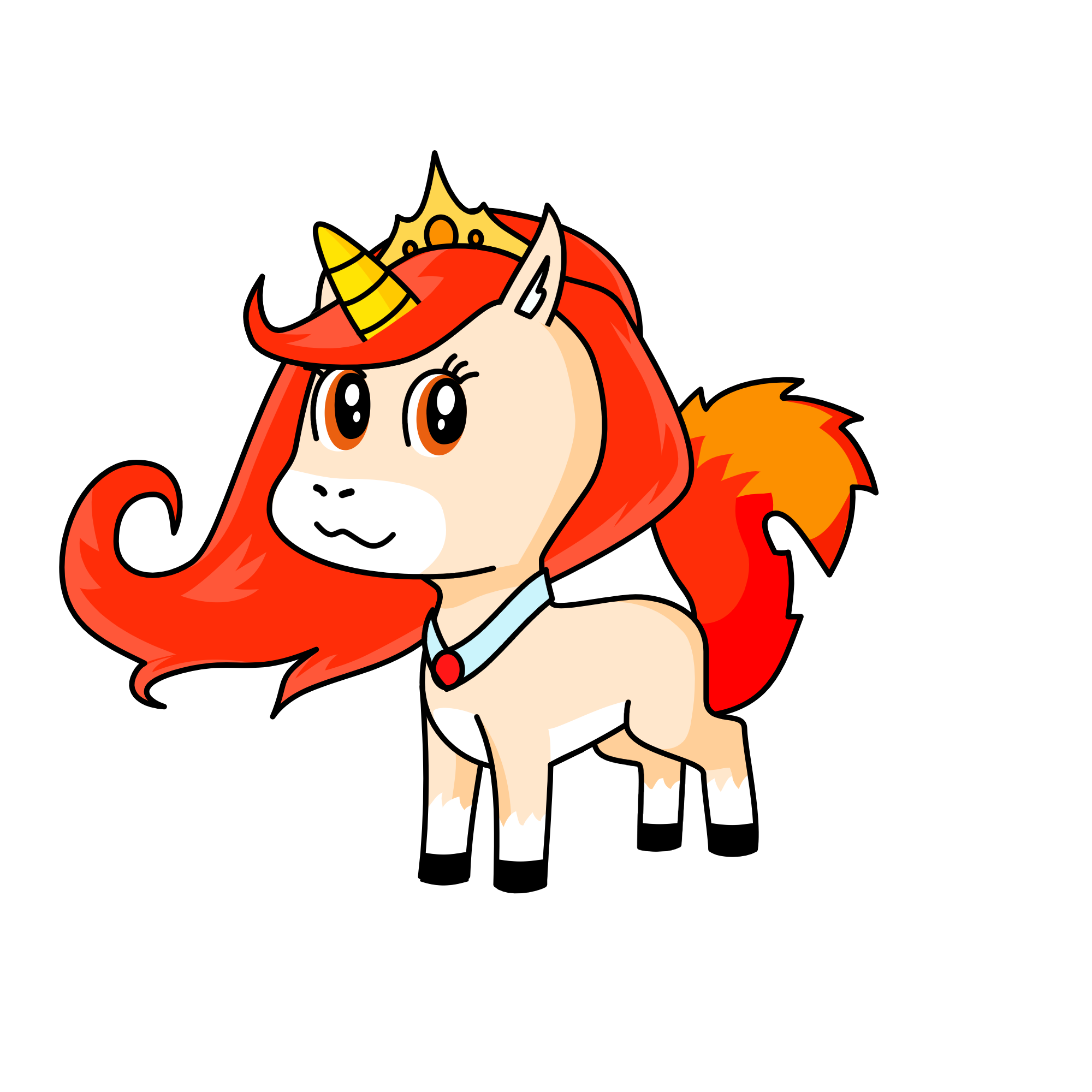 Princess Sun, the unicorn