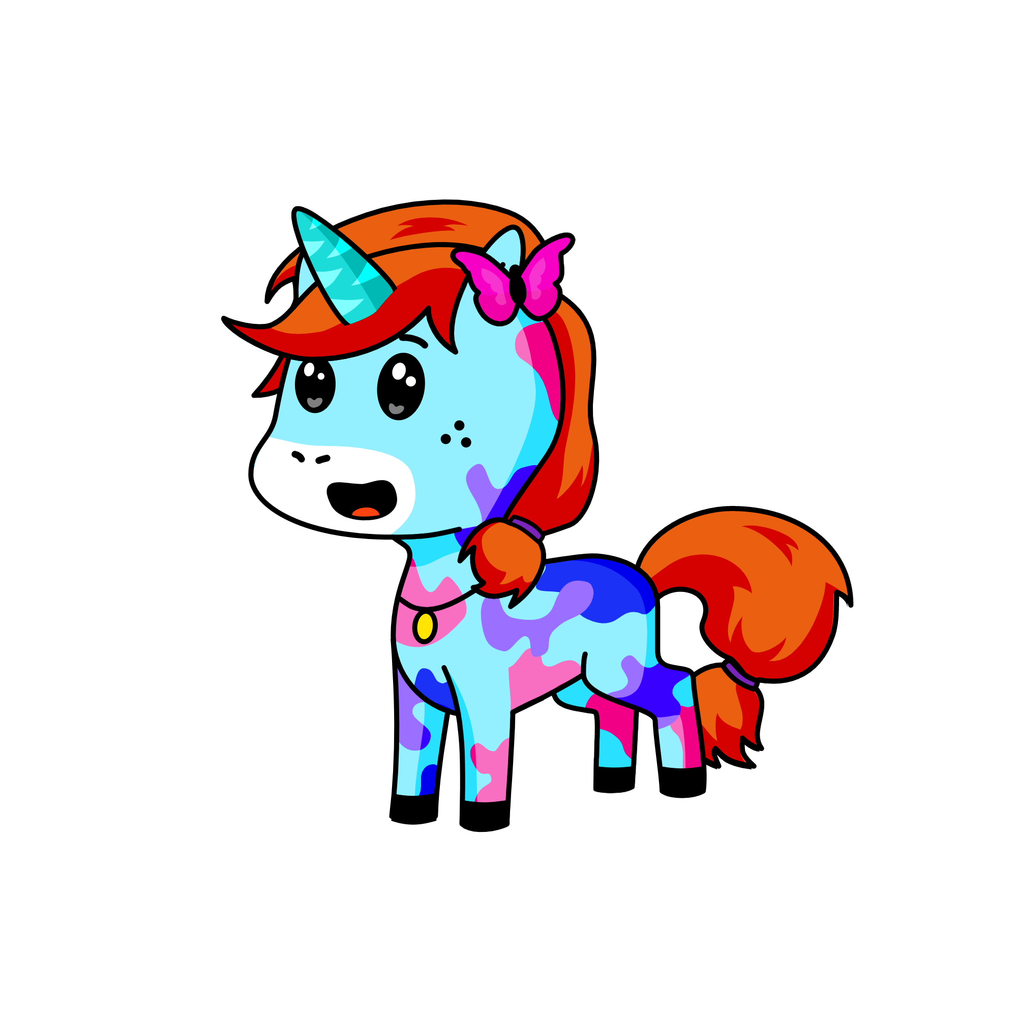 Cara, the unicorn