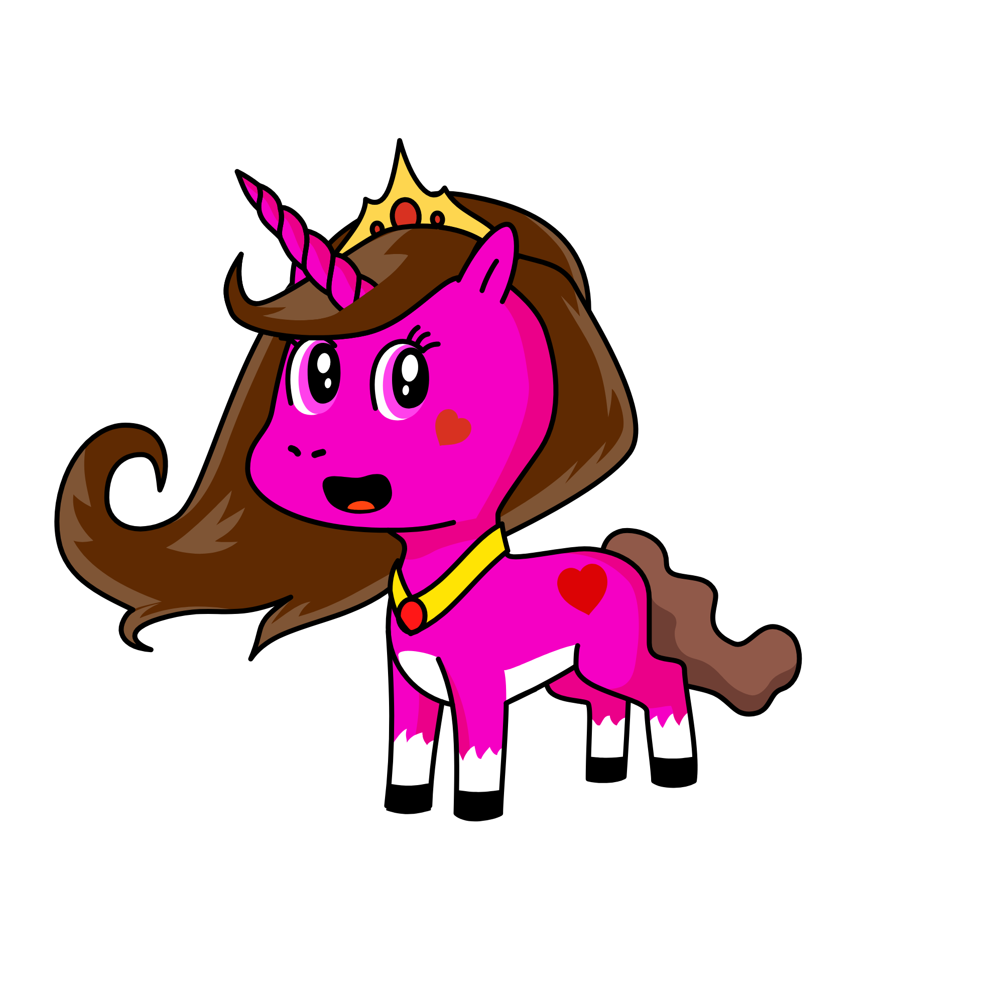 Luna, the unicorn