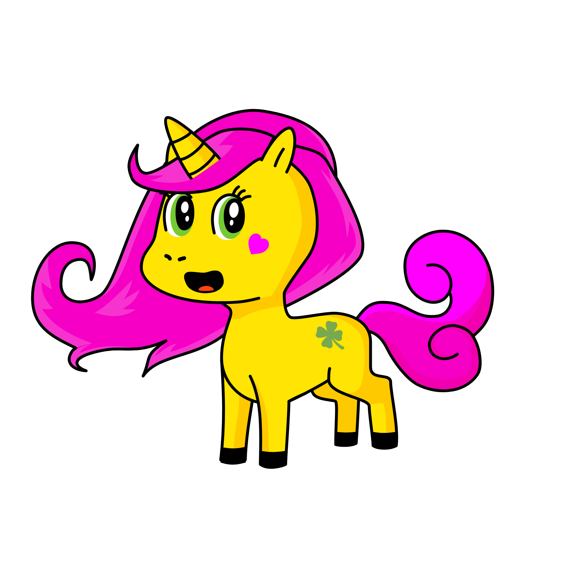 FLUTTERSHY, the unicorn