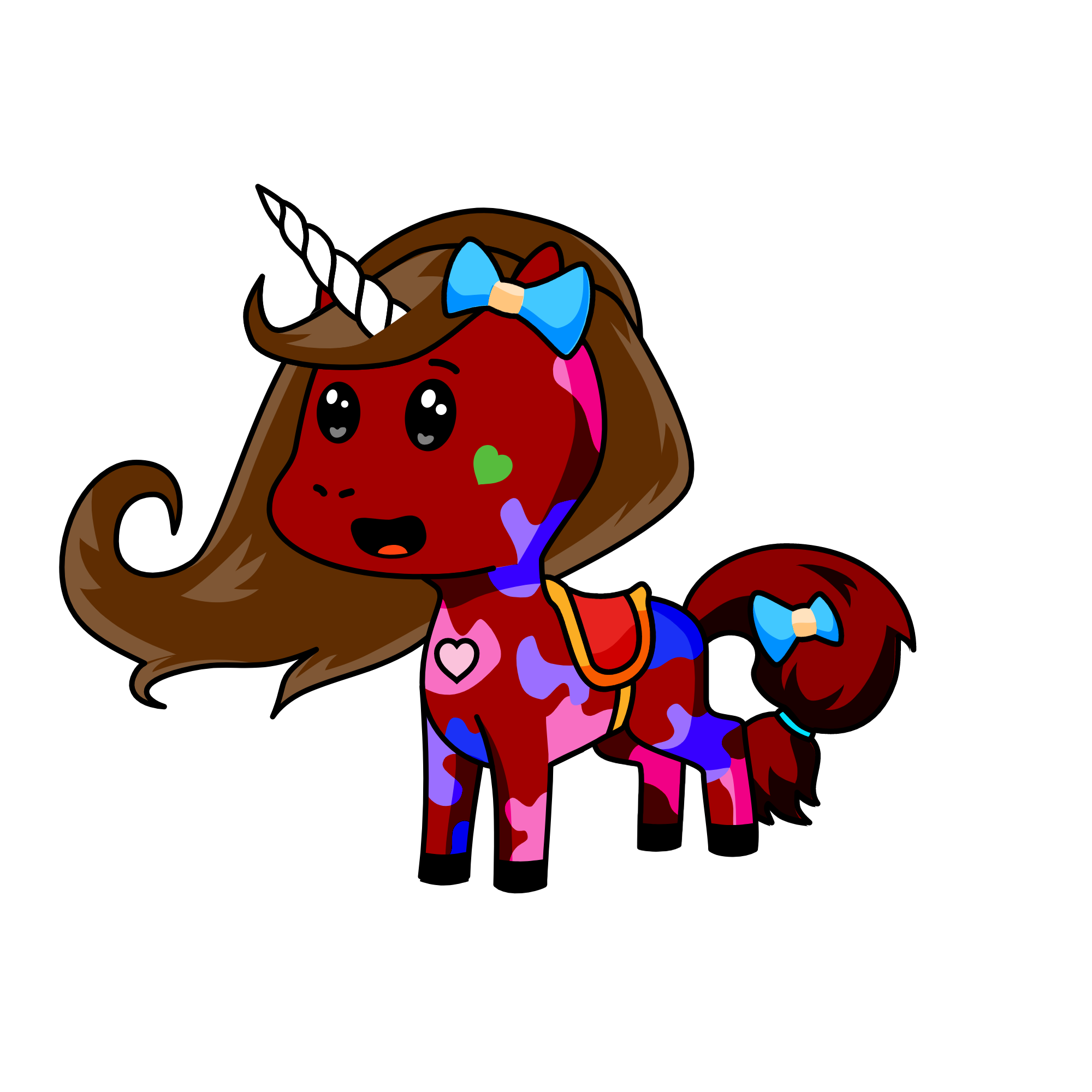brownie, the unicorn