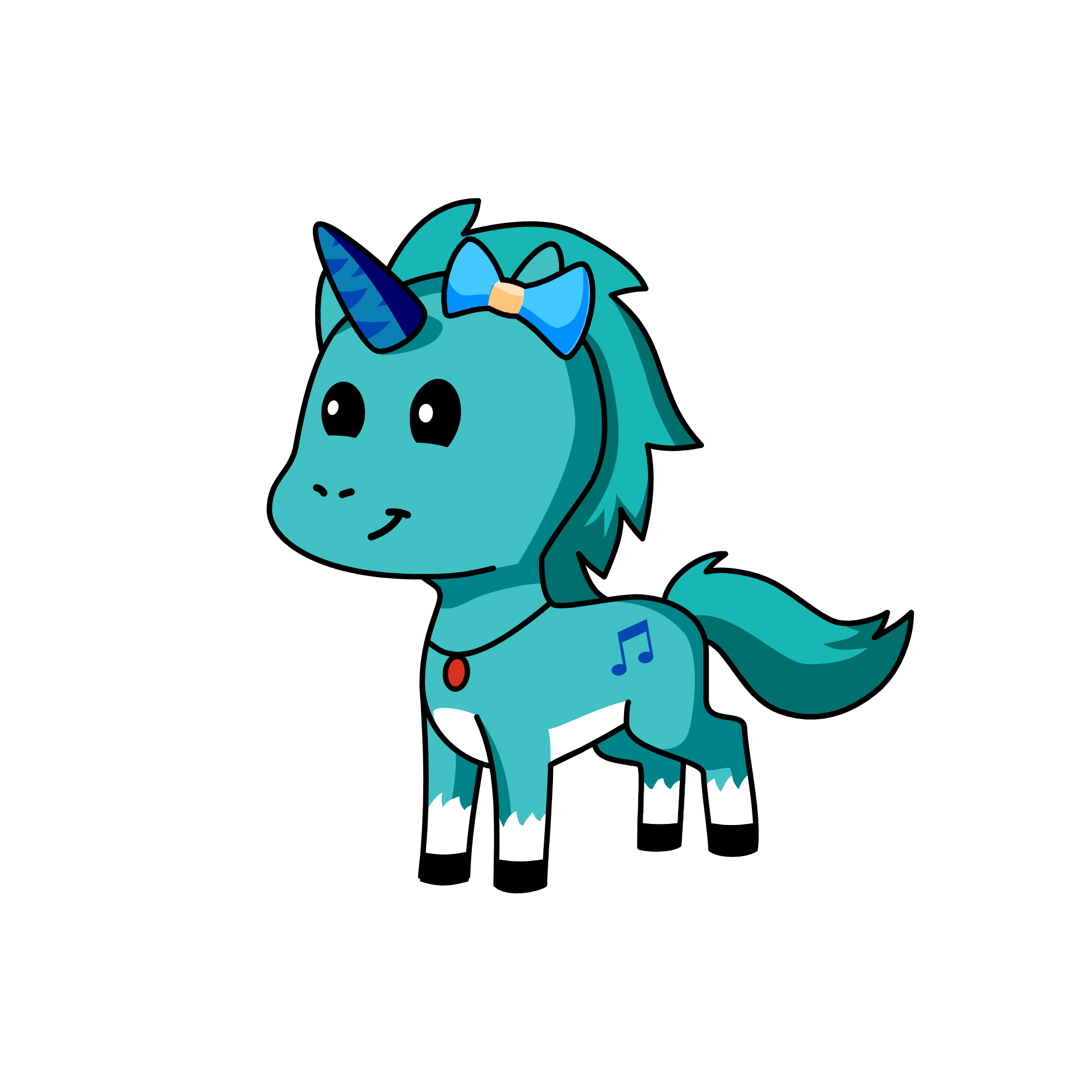 Princess Frost, the unicorn