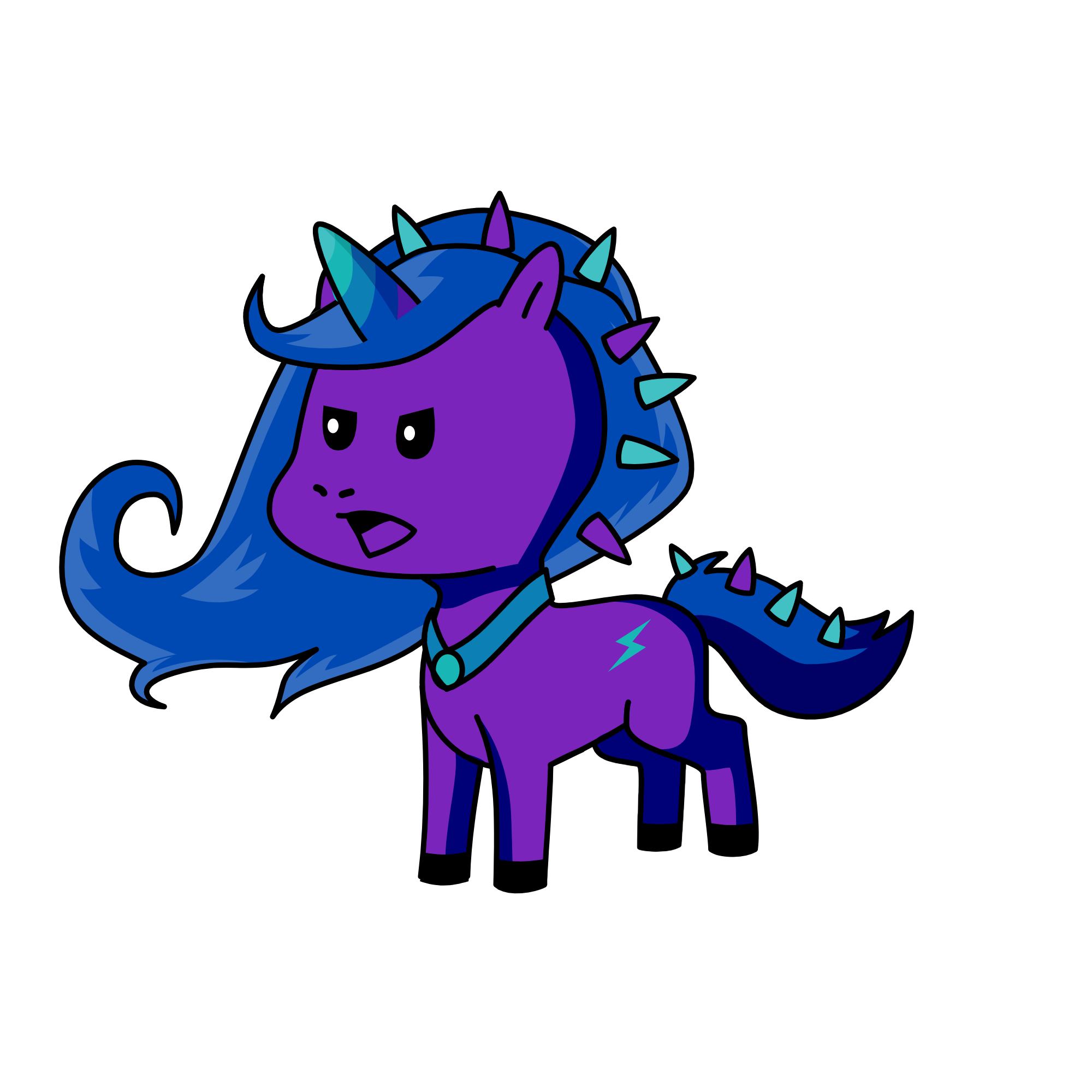 Night, the unicorn
