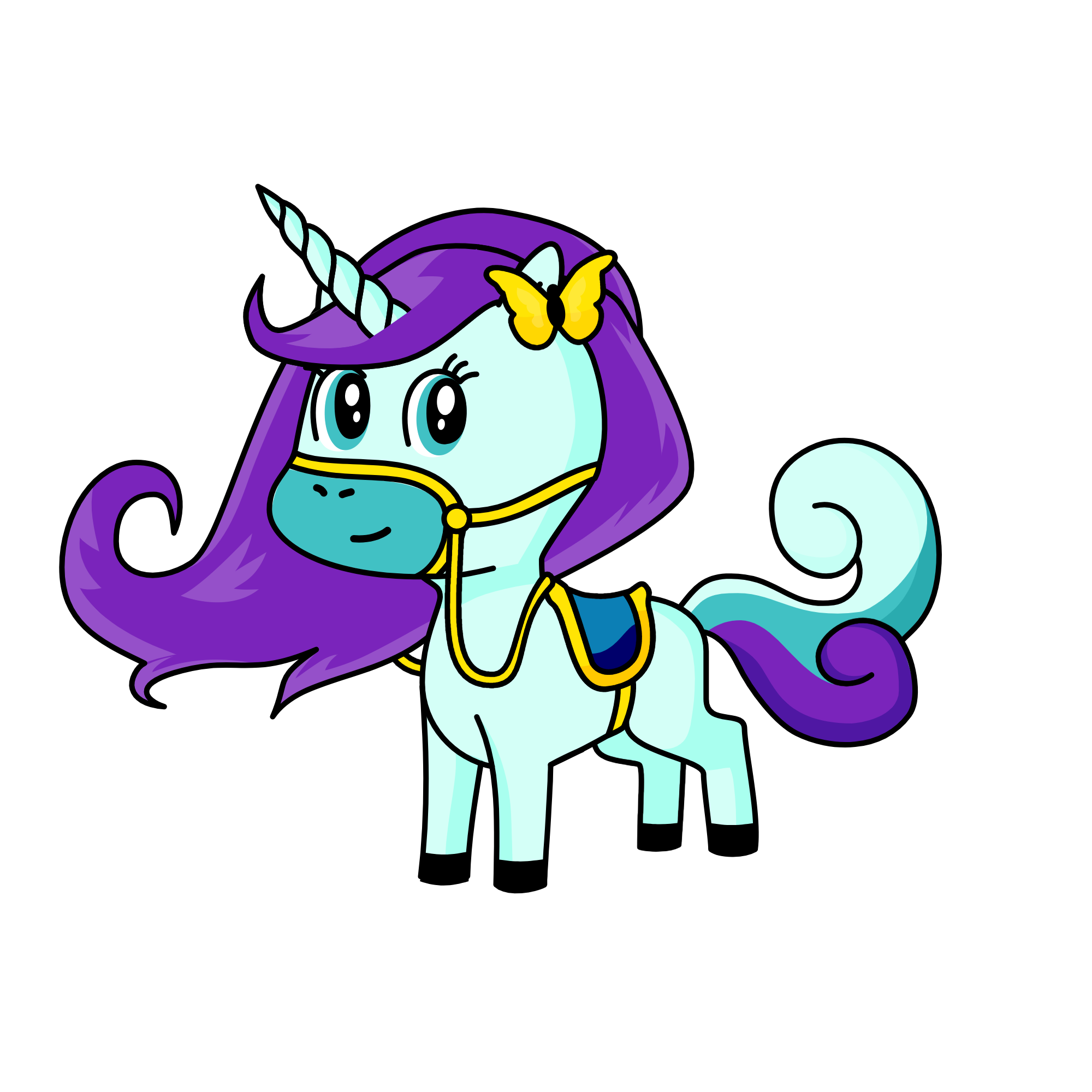 Coldy, the unicorn