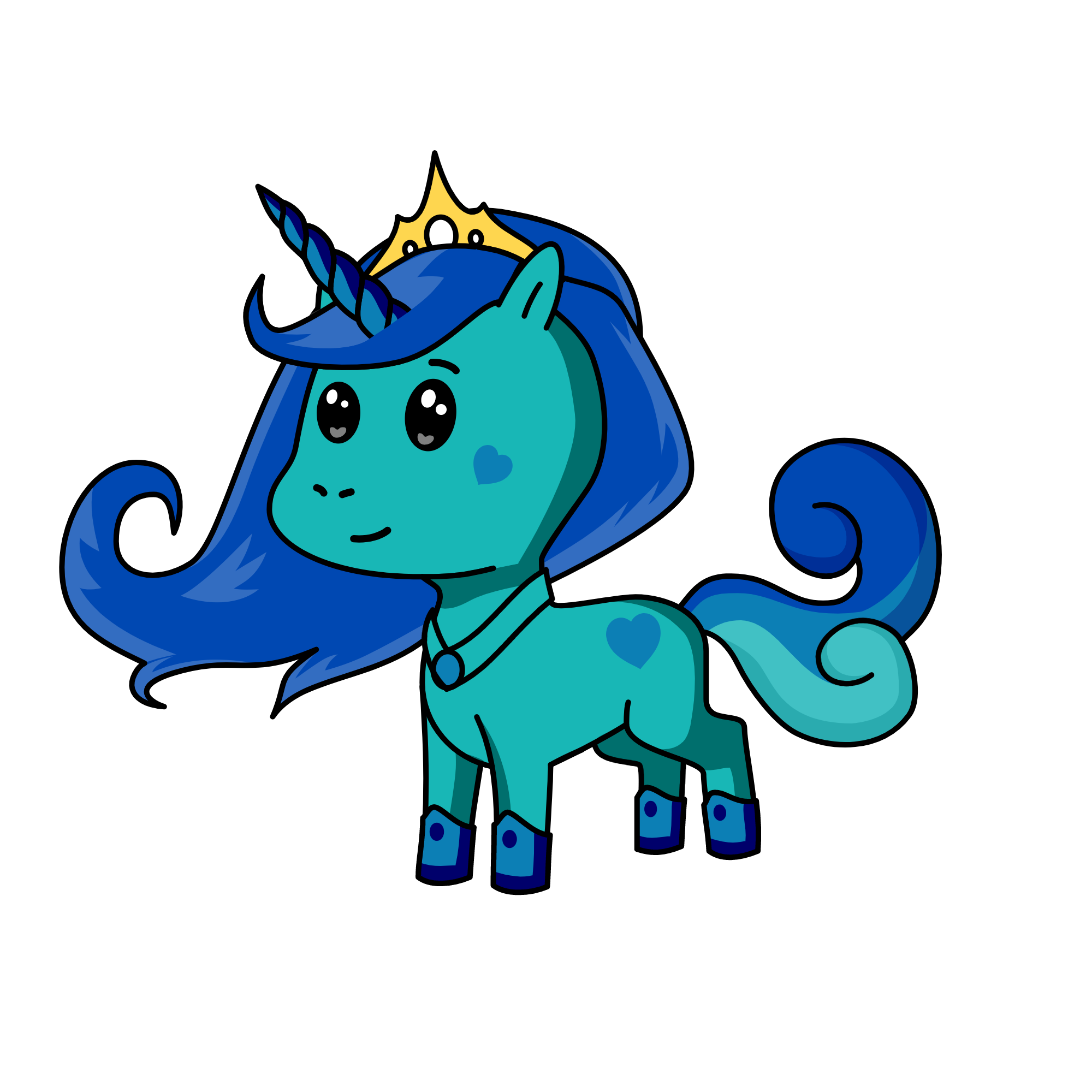 Luna, the unicorn