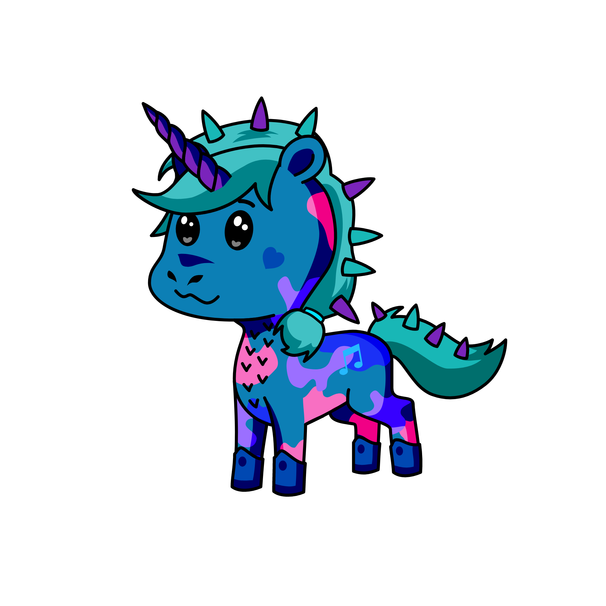 Snowwie, the unicorn