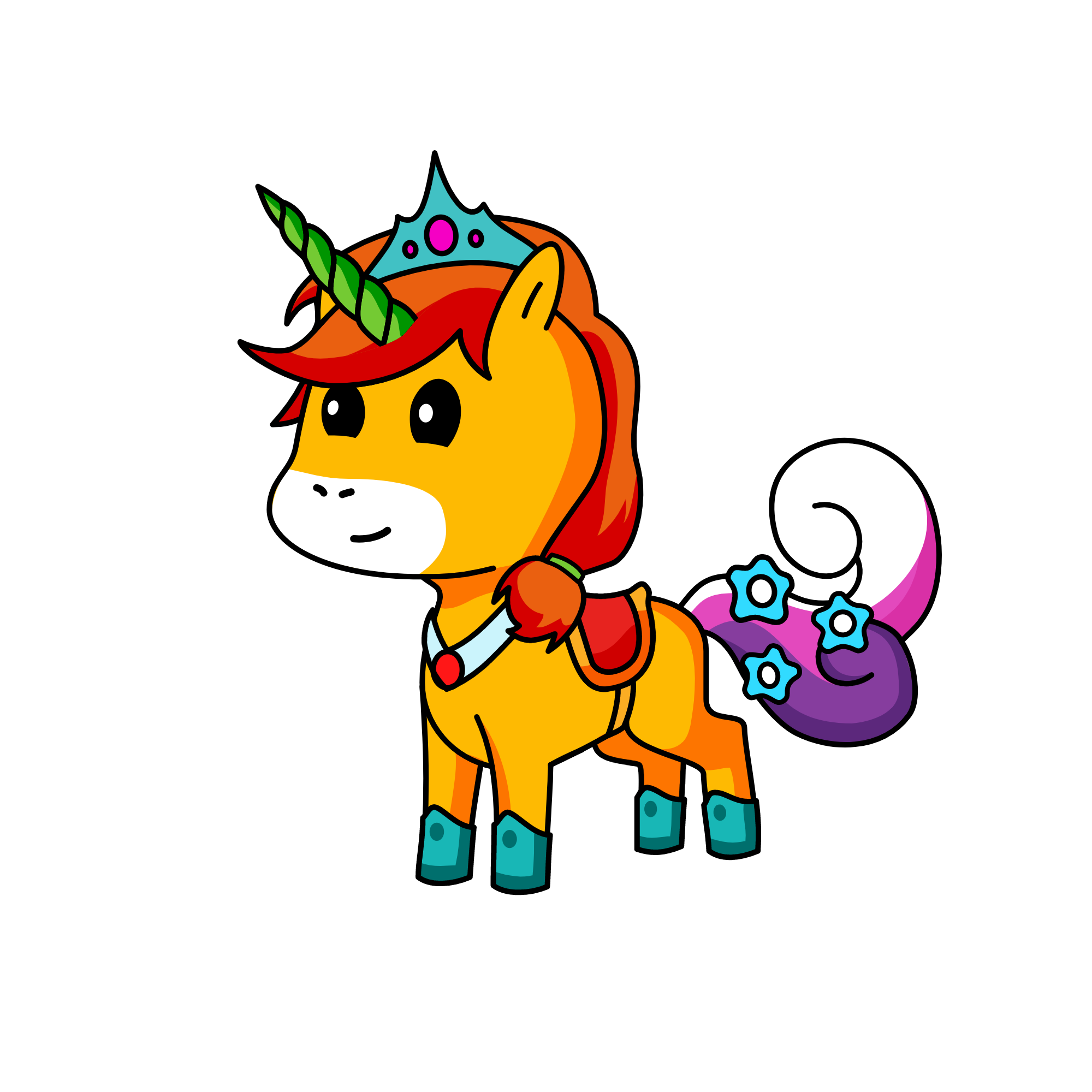 沙漠, the unicorn