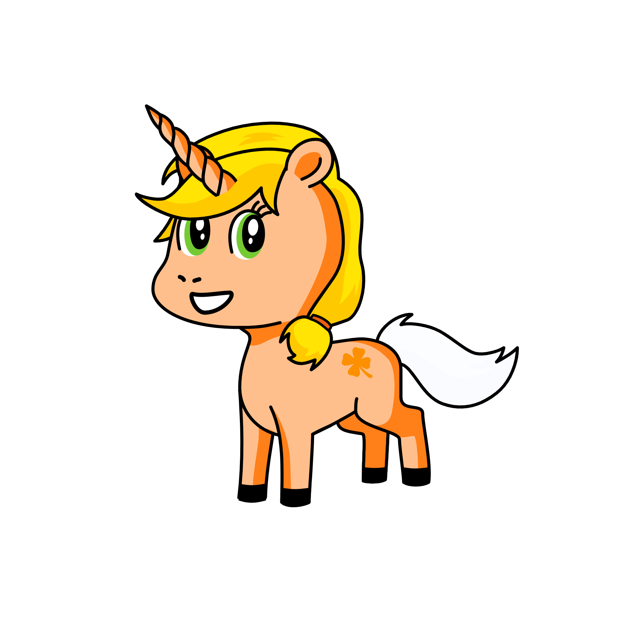 Apple jack😘🍎, the unicorn