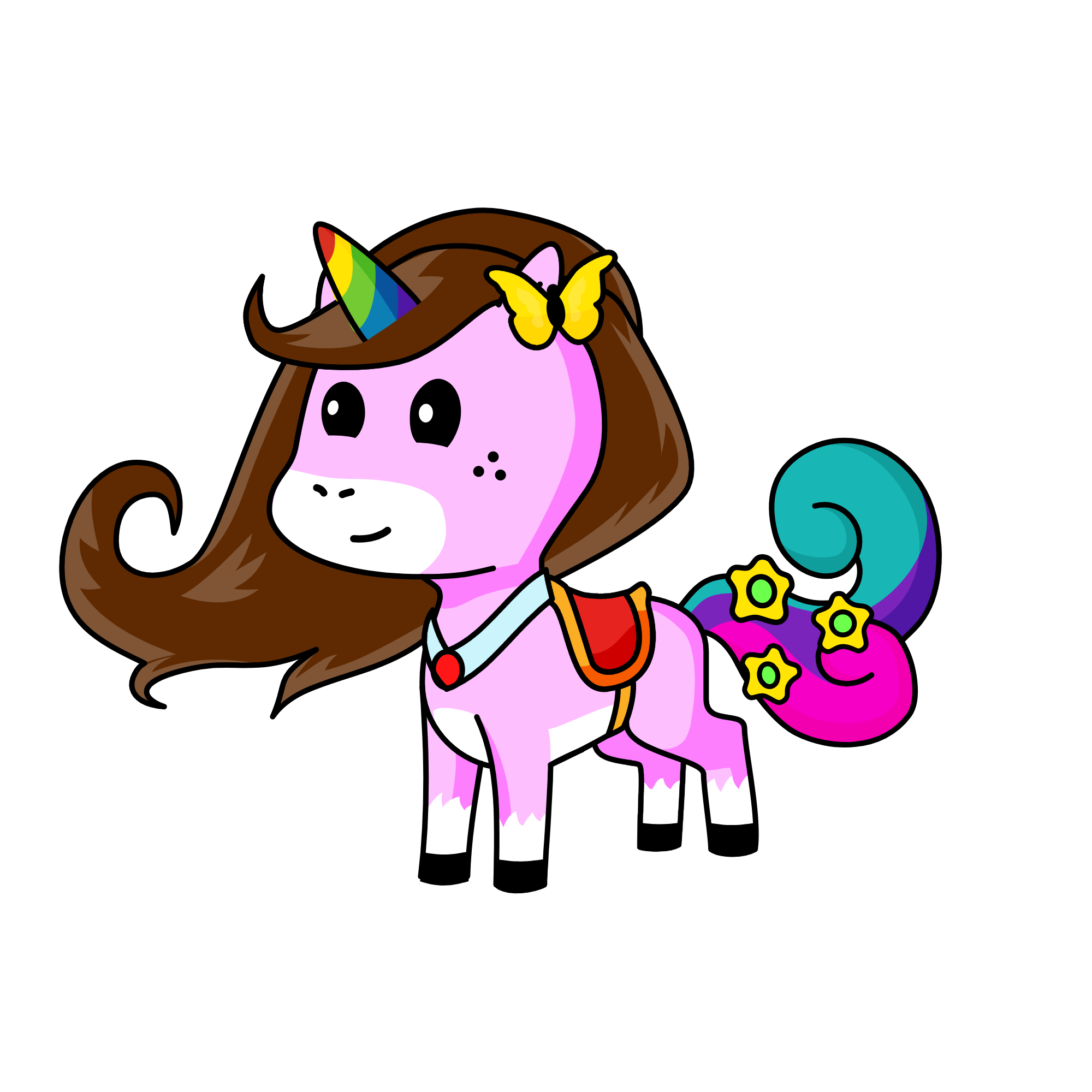 閃亮, the unicorn