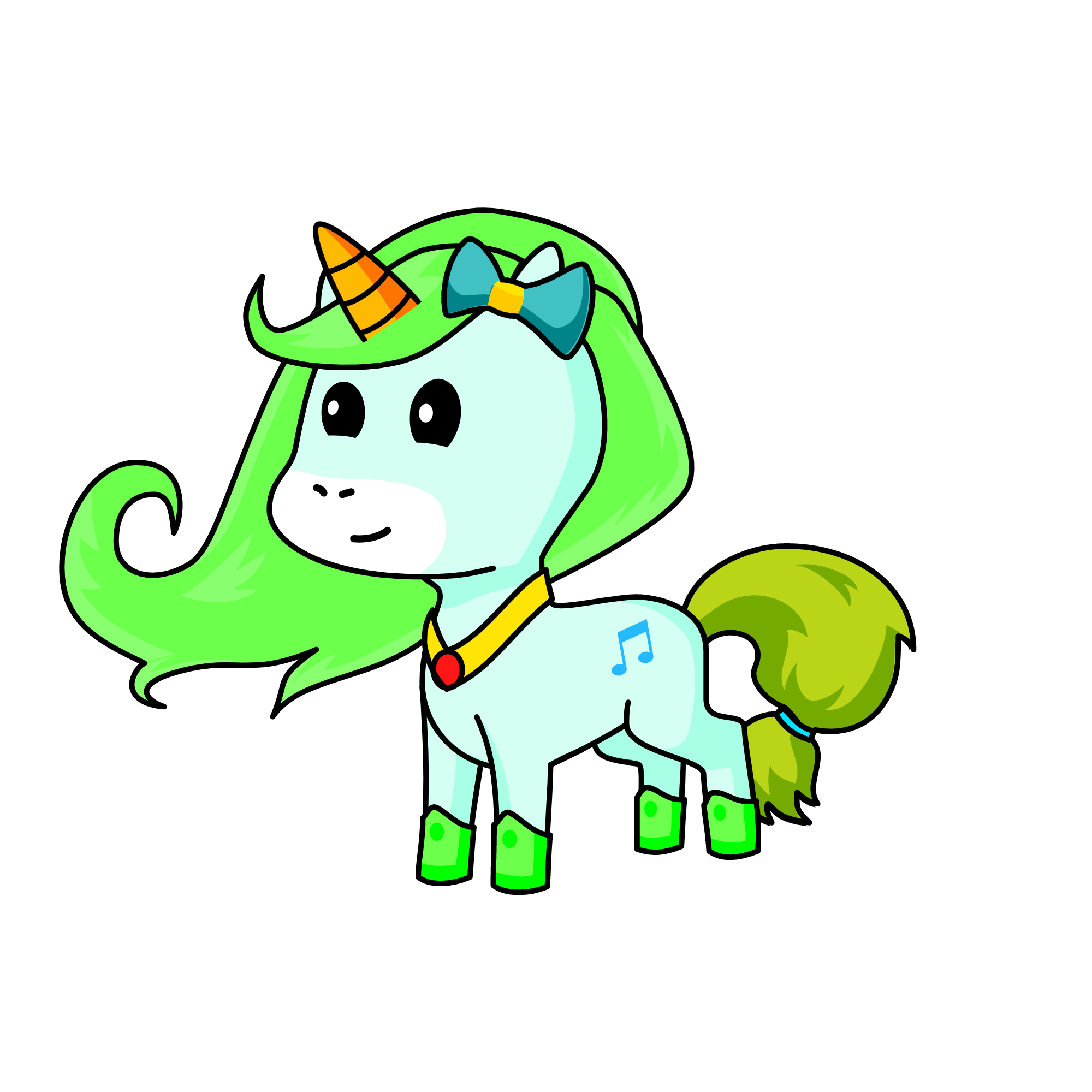 森林, the unicorn