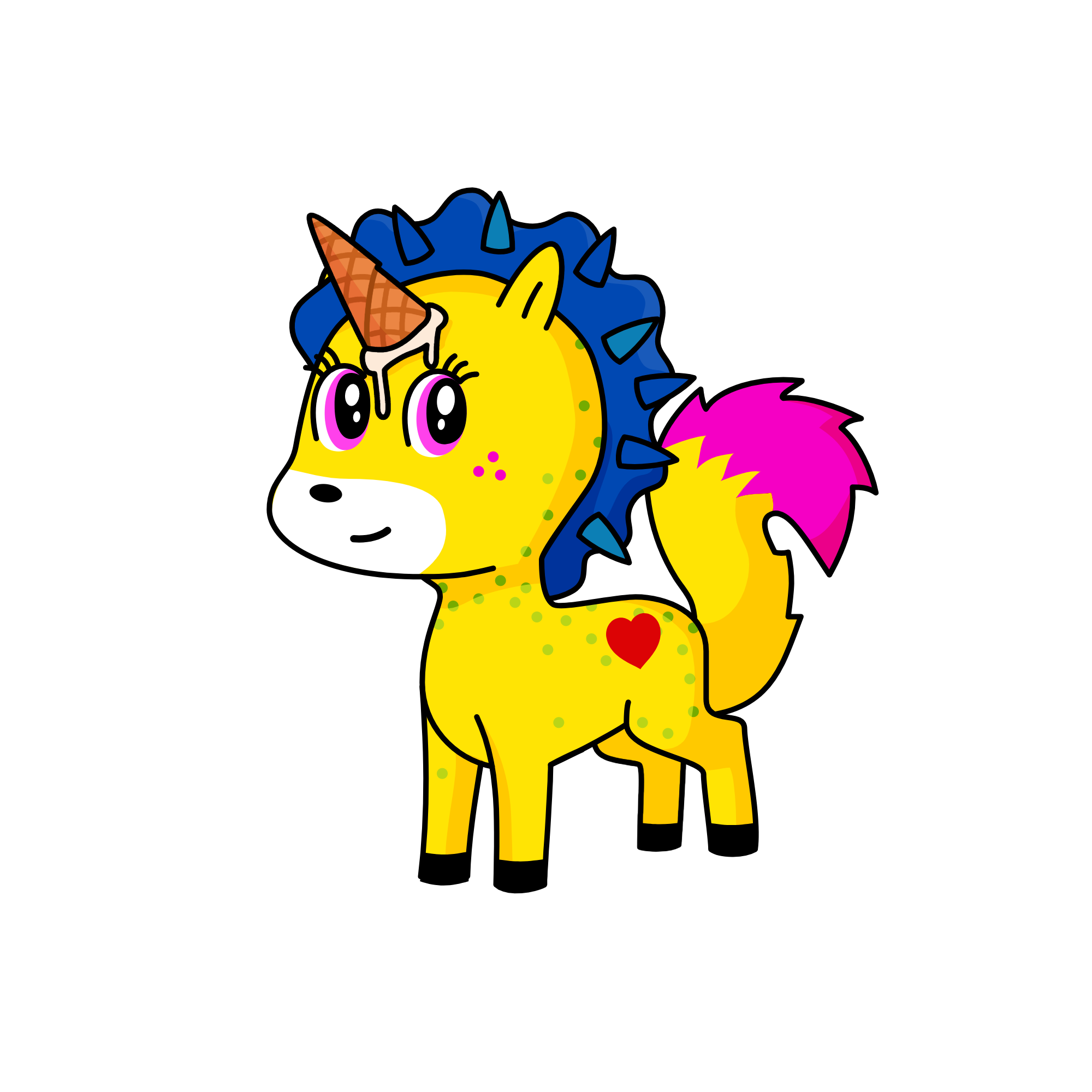 hello, the unicorn