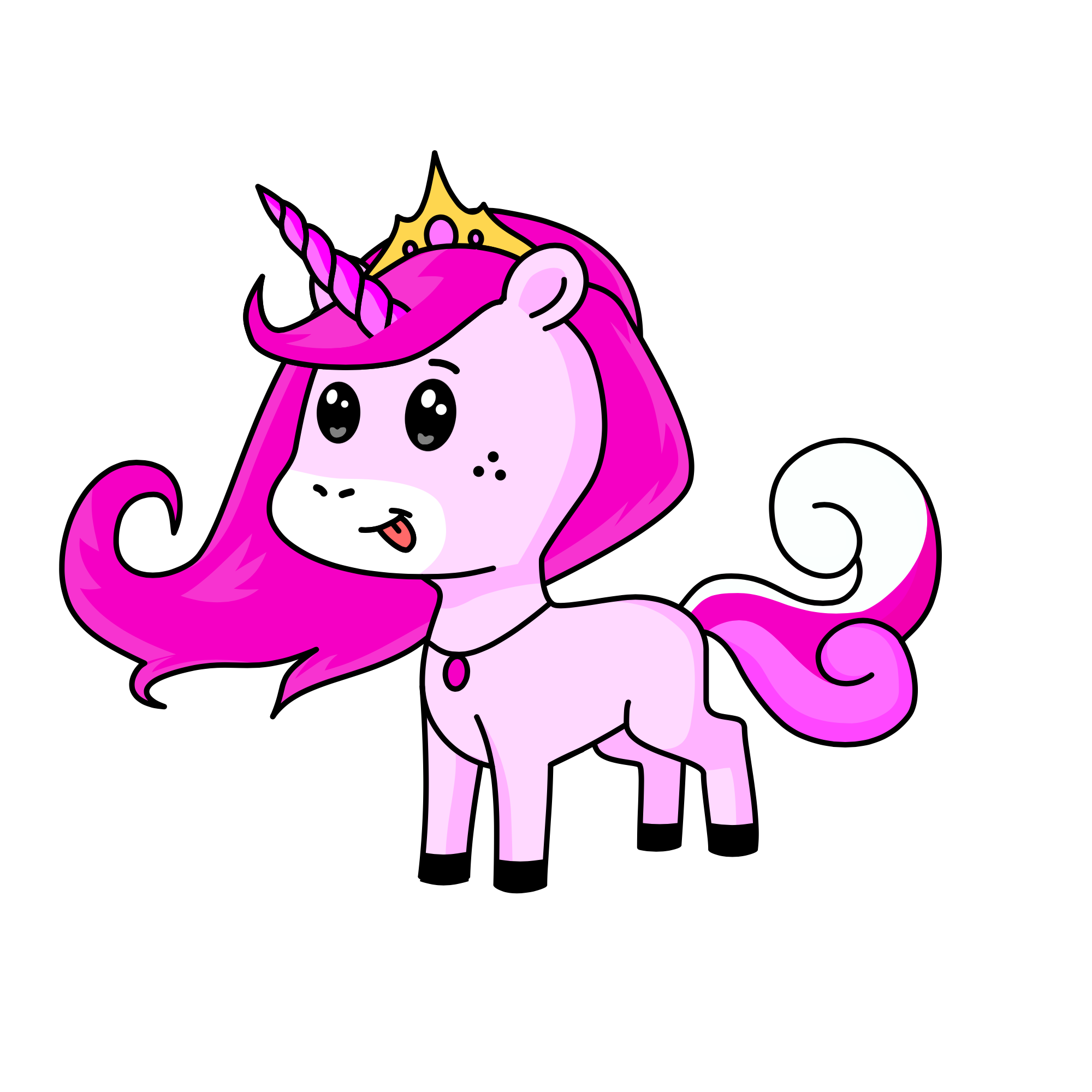 lovely pie, the unicorn