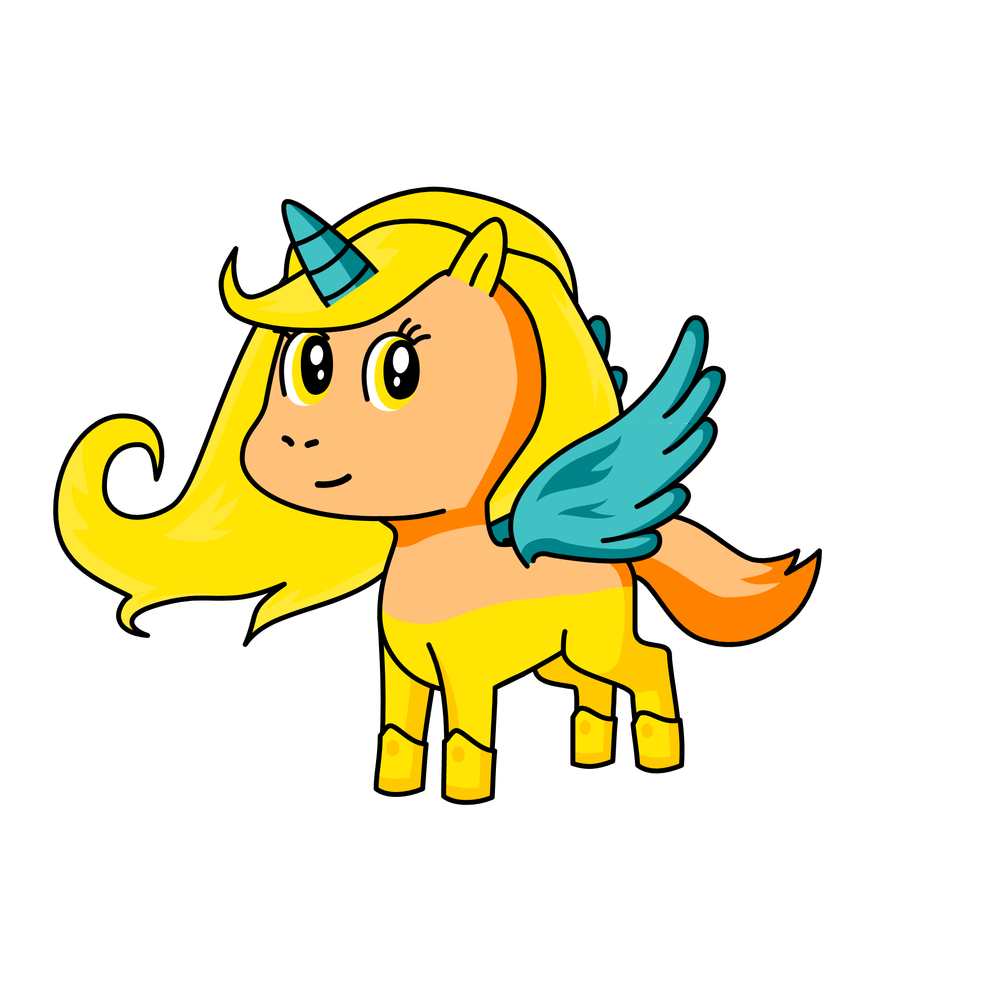 Stella, the unicorn