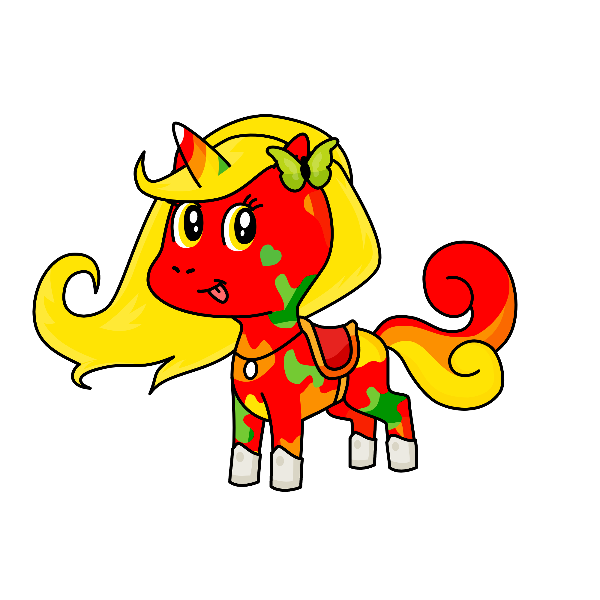 rainbow, the unicorn