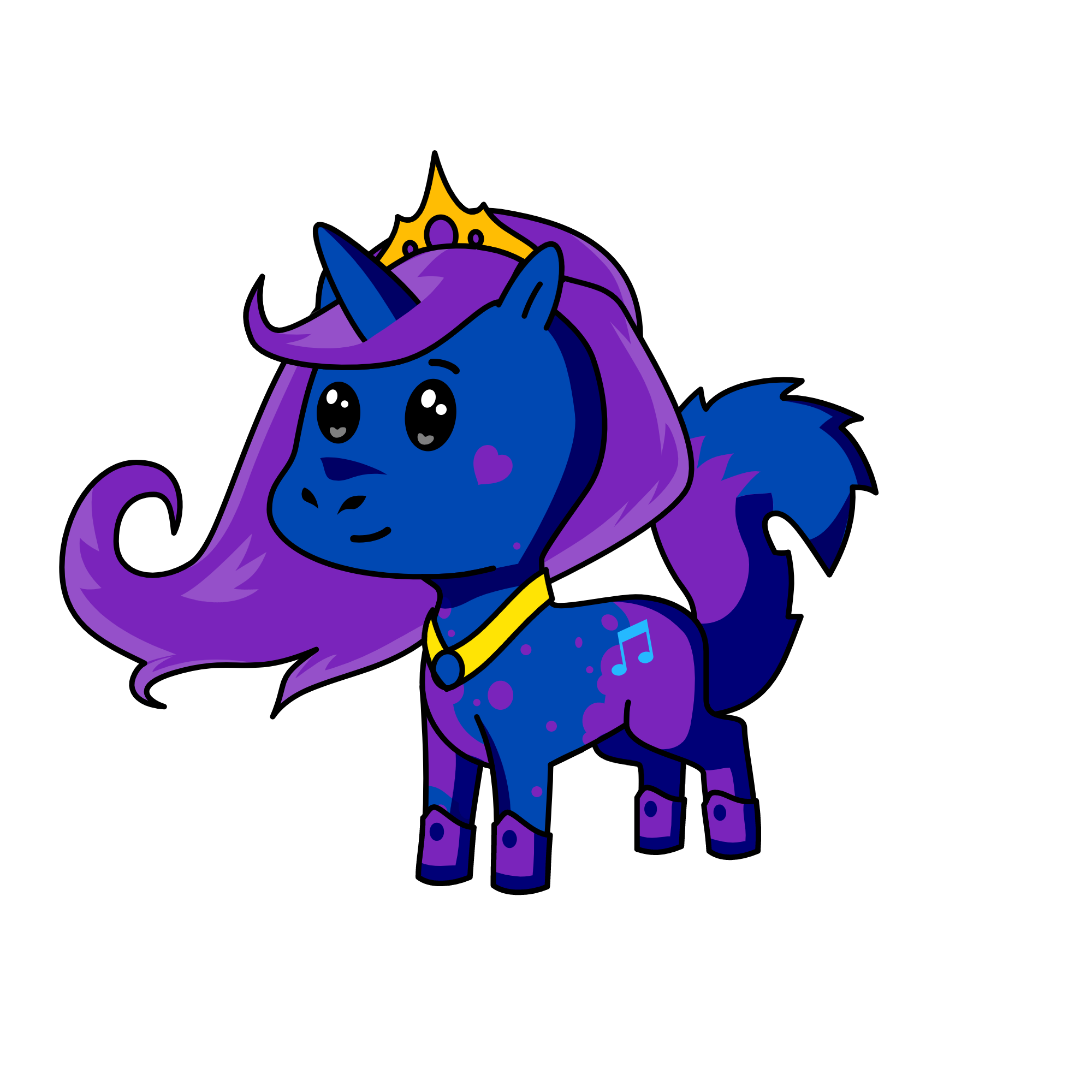 galaxy, the unicorn