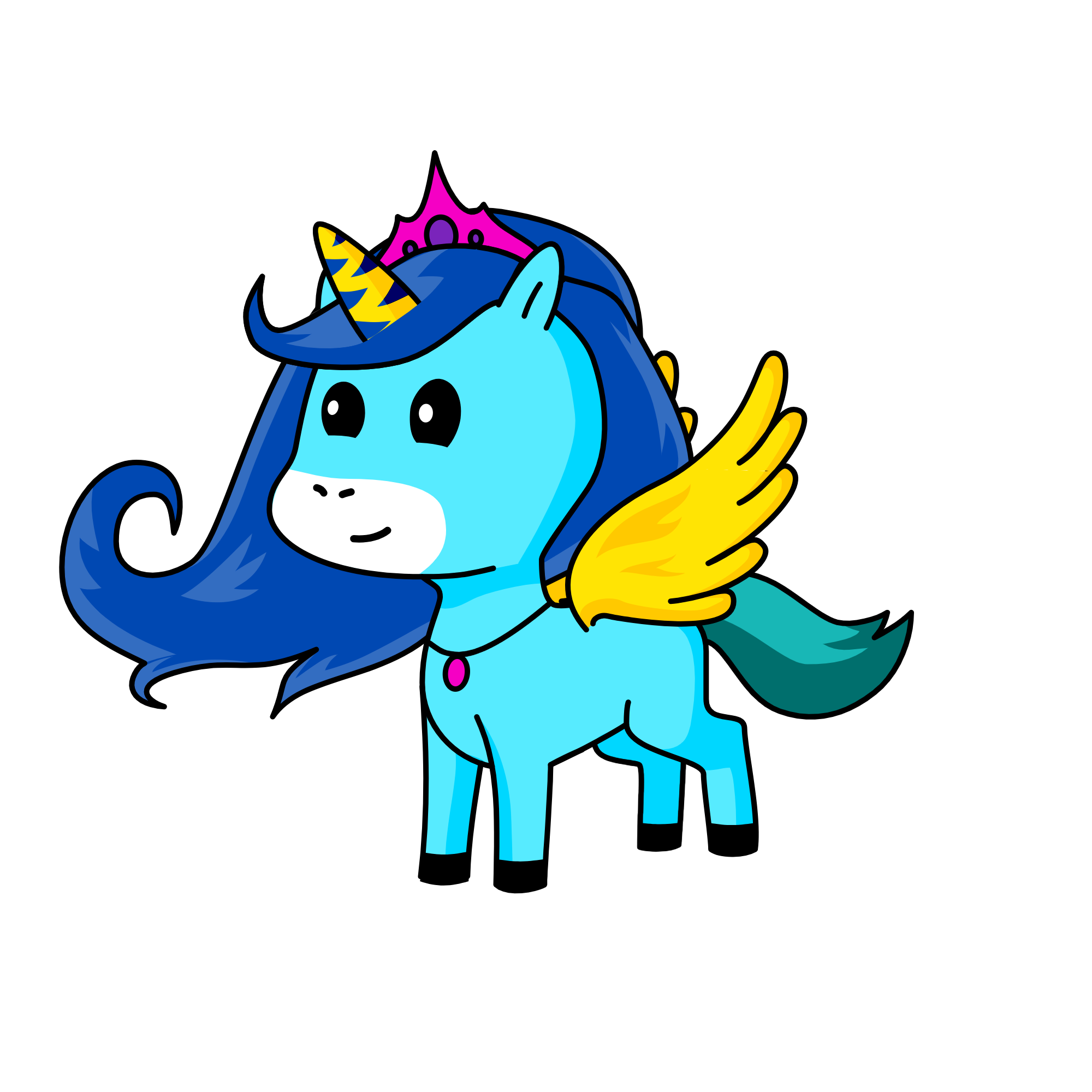夜晚, the unicorn