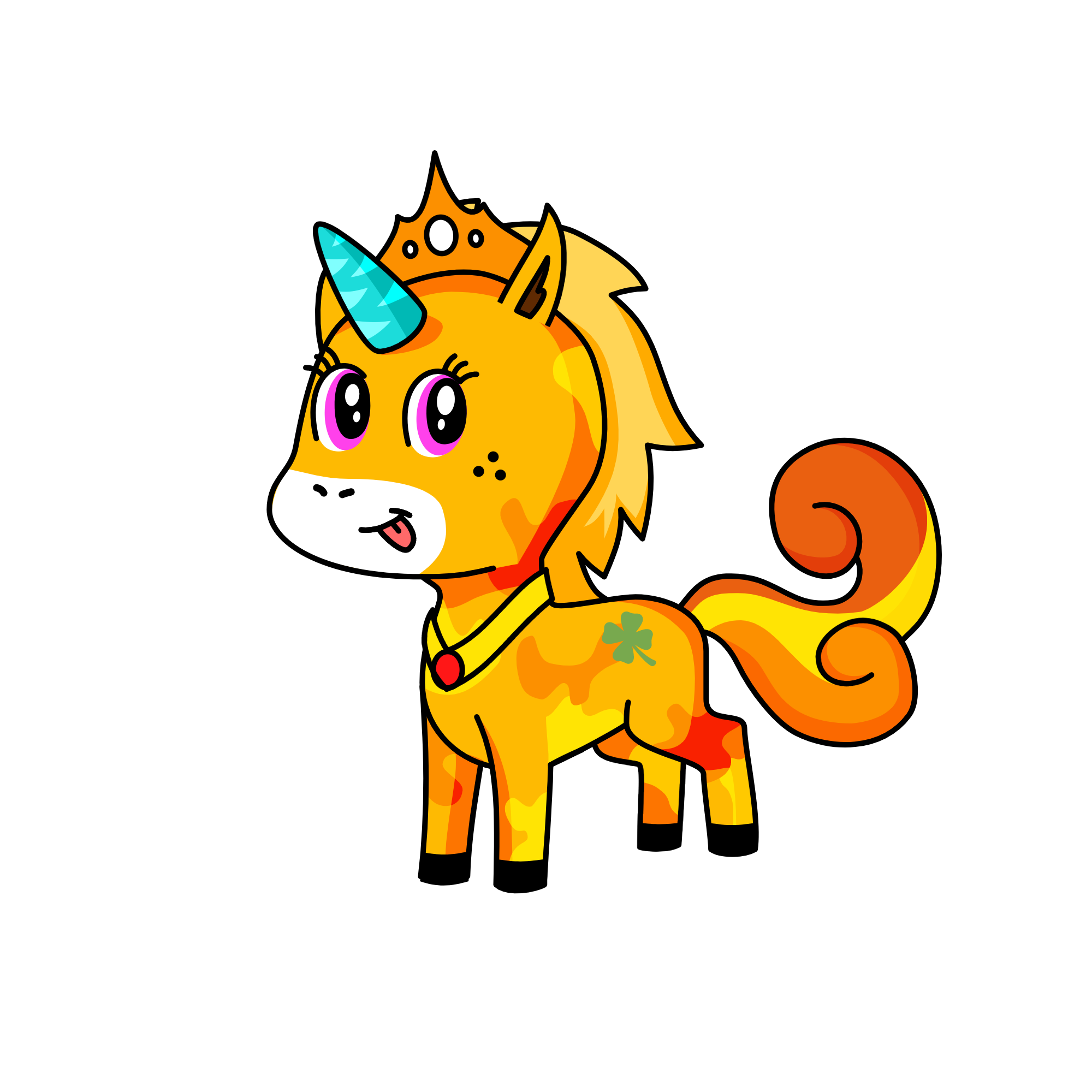 no ten gi ai biet, the unicorn