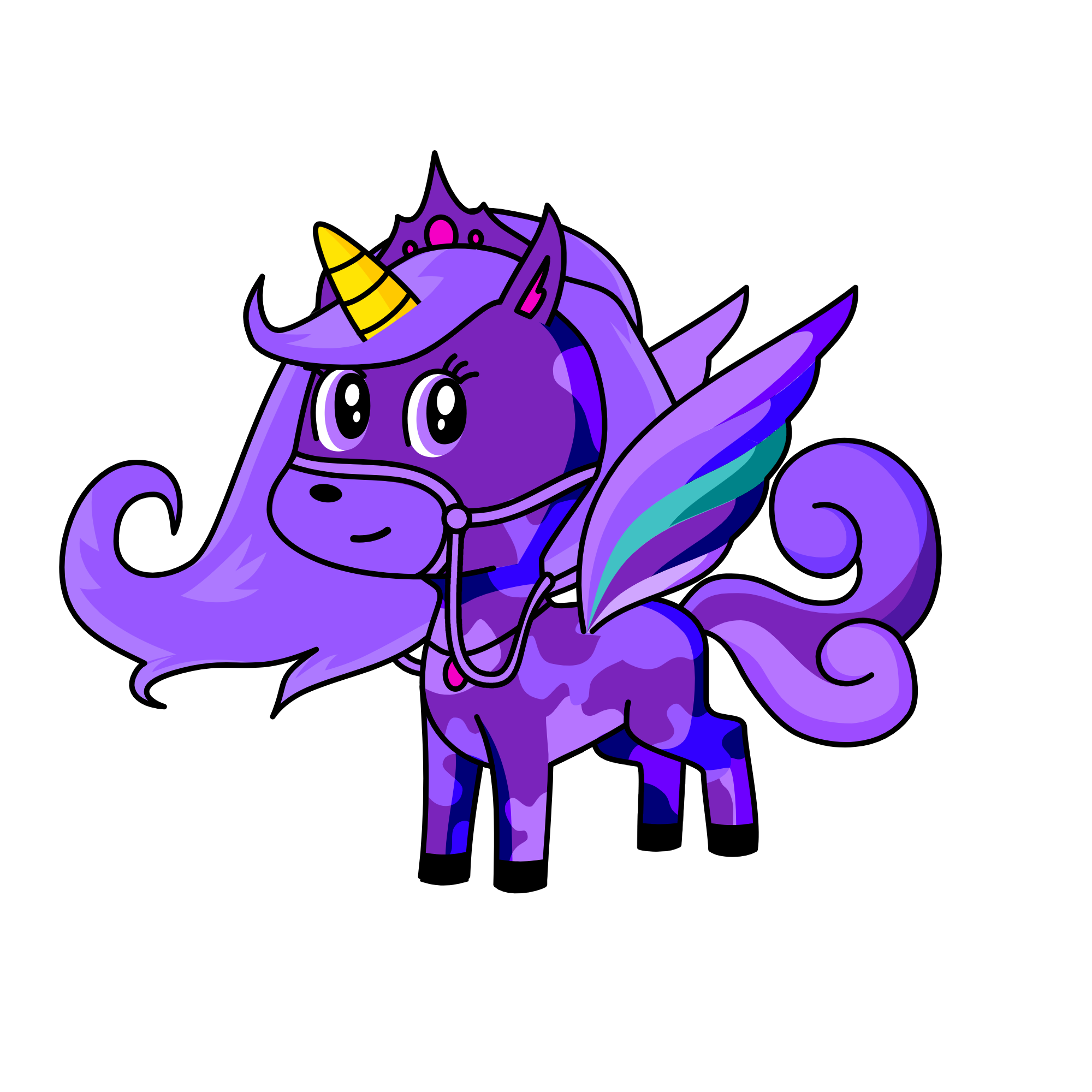 Puplypie , the unicorn
