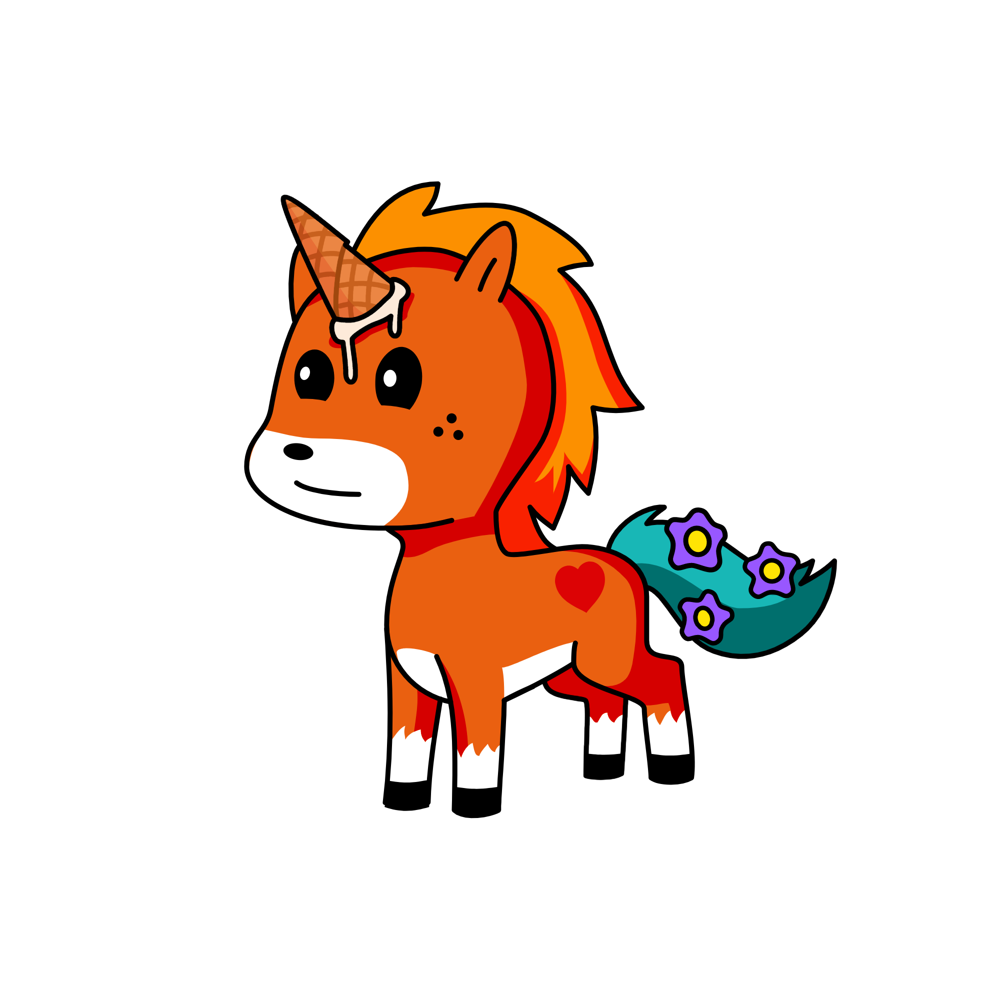 Humpty, the unicorn