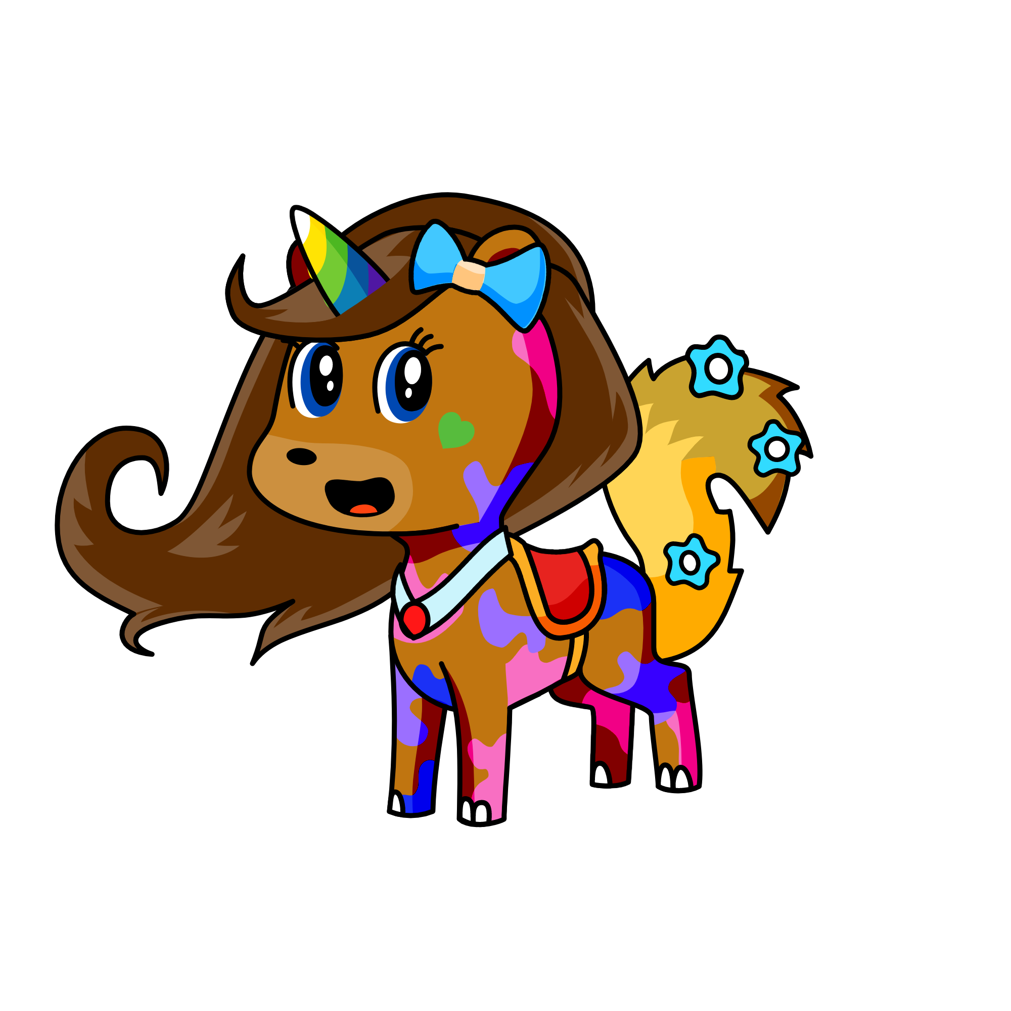 esape, the unicorn