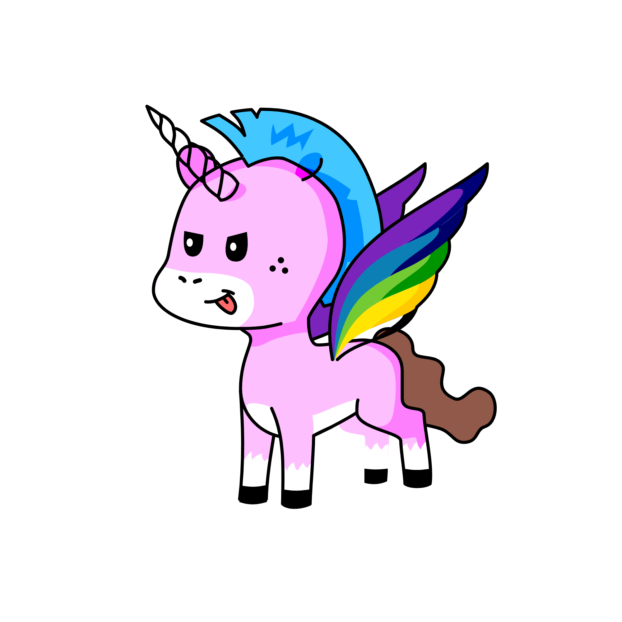 hi lo, the unicorn