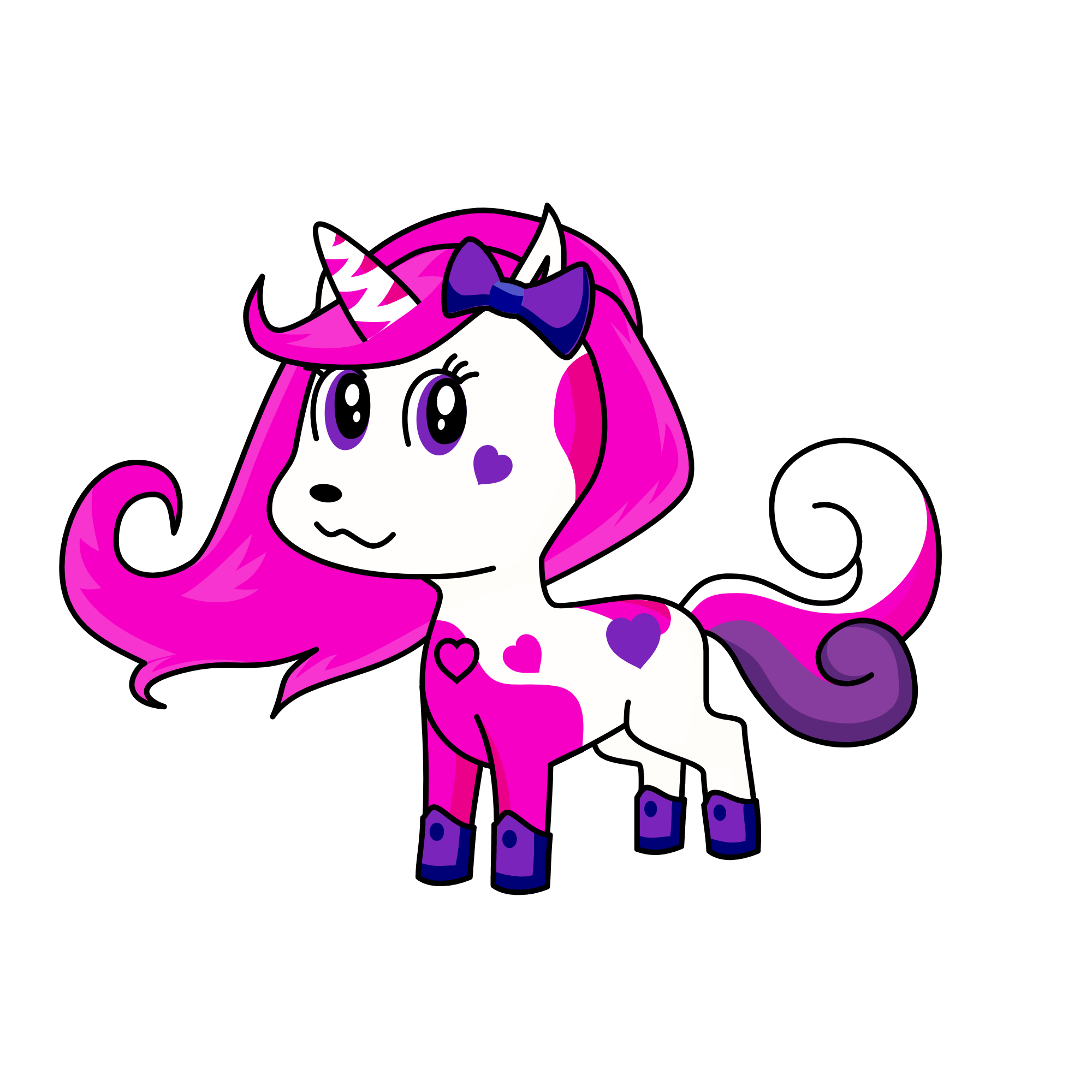 purpin, the unicorn