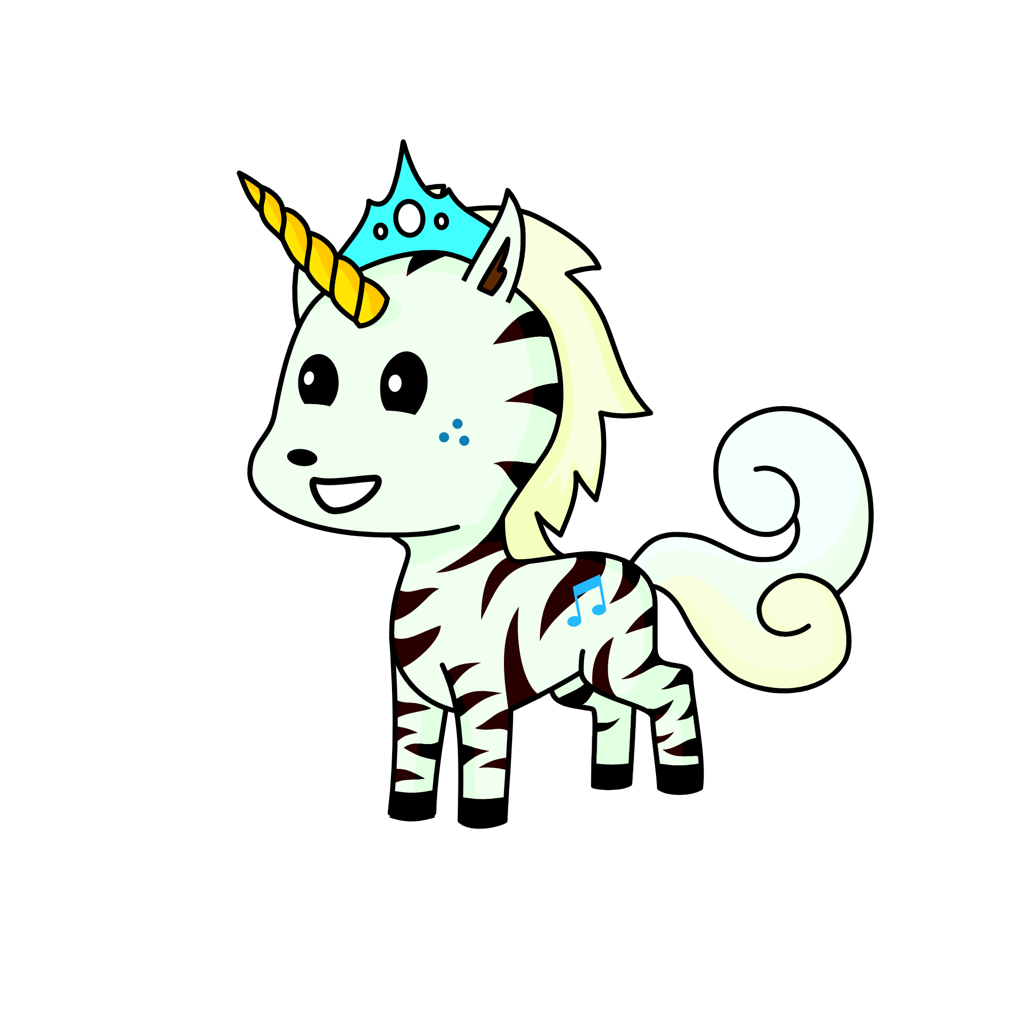 Popsicle queen , the unicorn