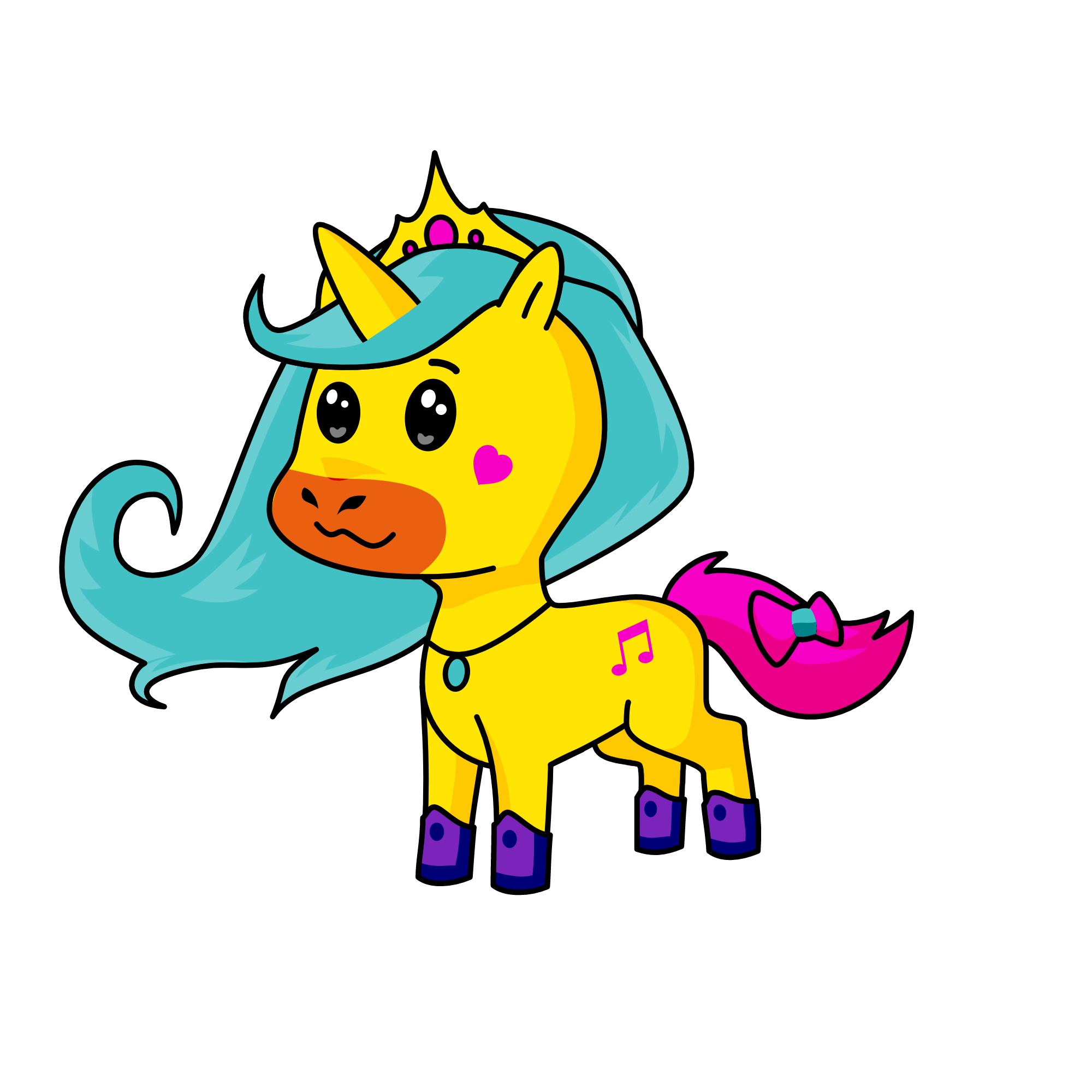 CheryBlury, the unicorn