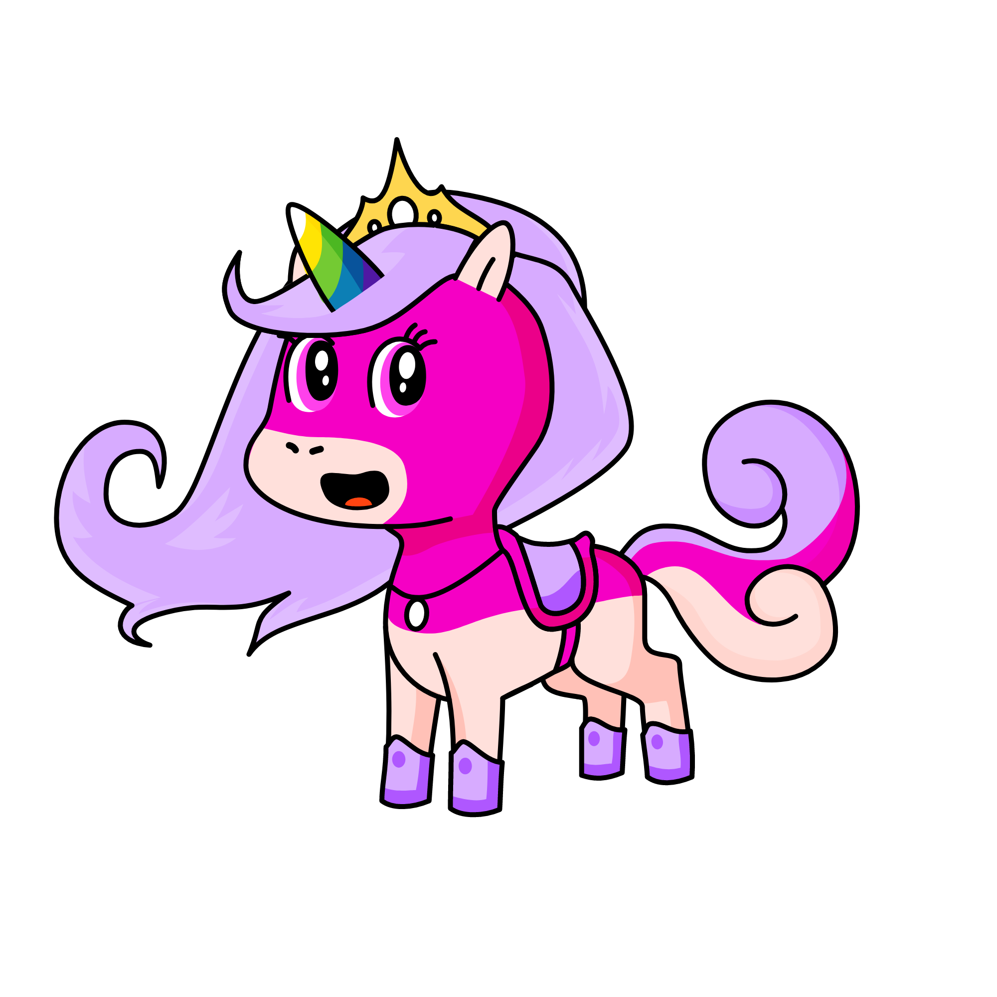 FLUFFY, the unicorn