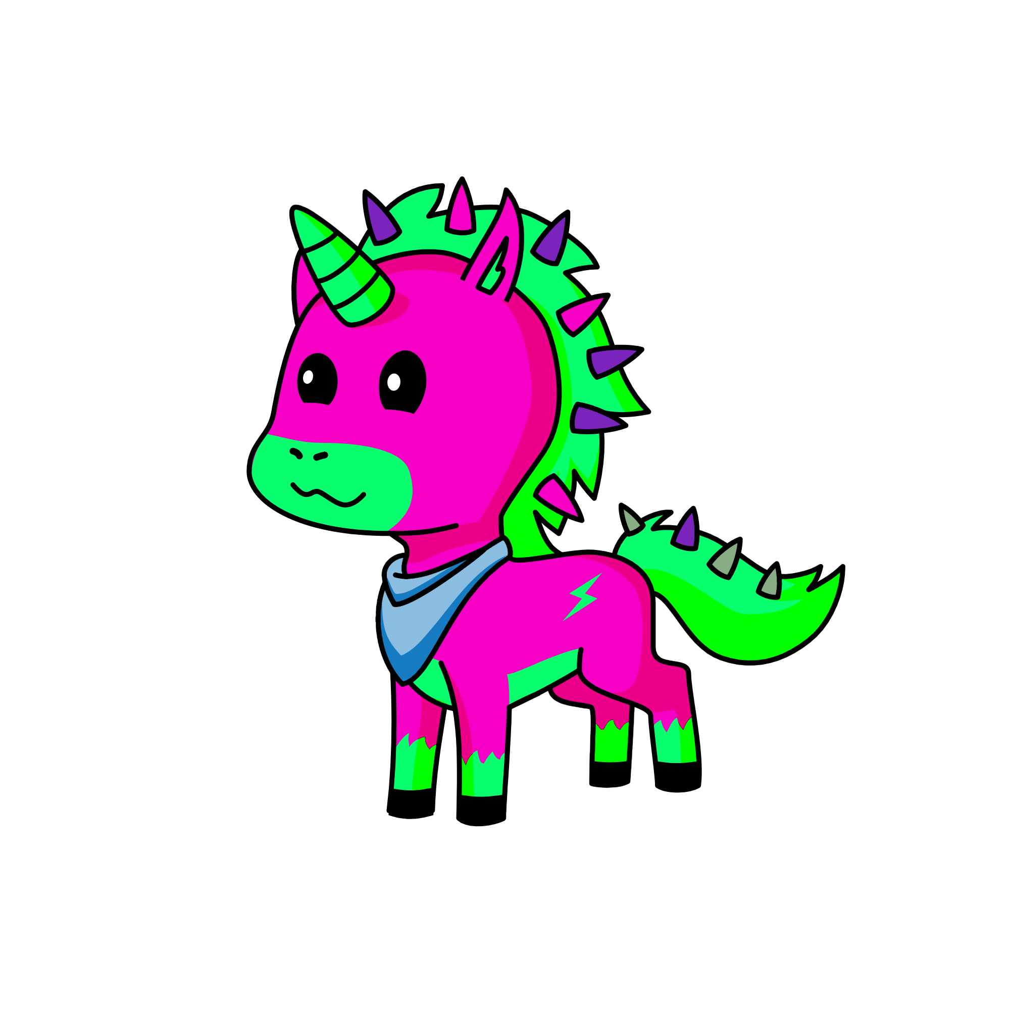 trovão, the unicorn