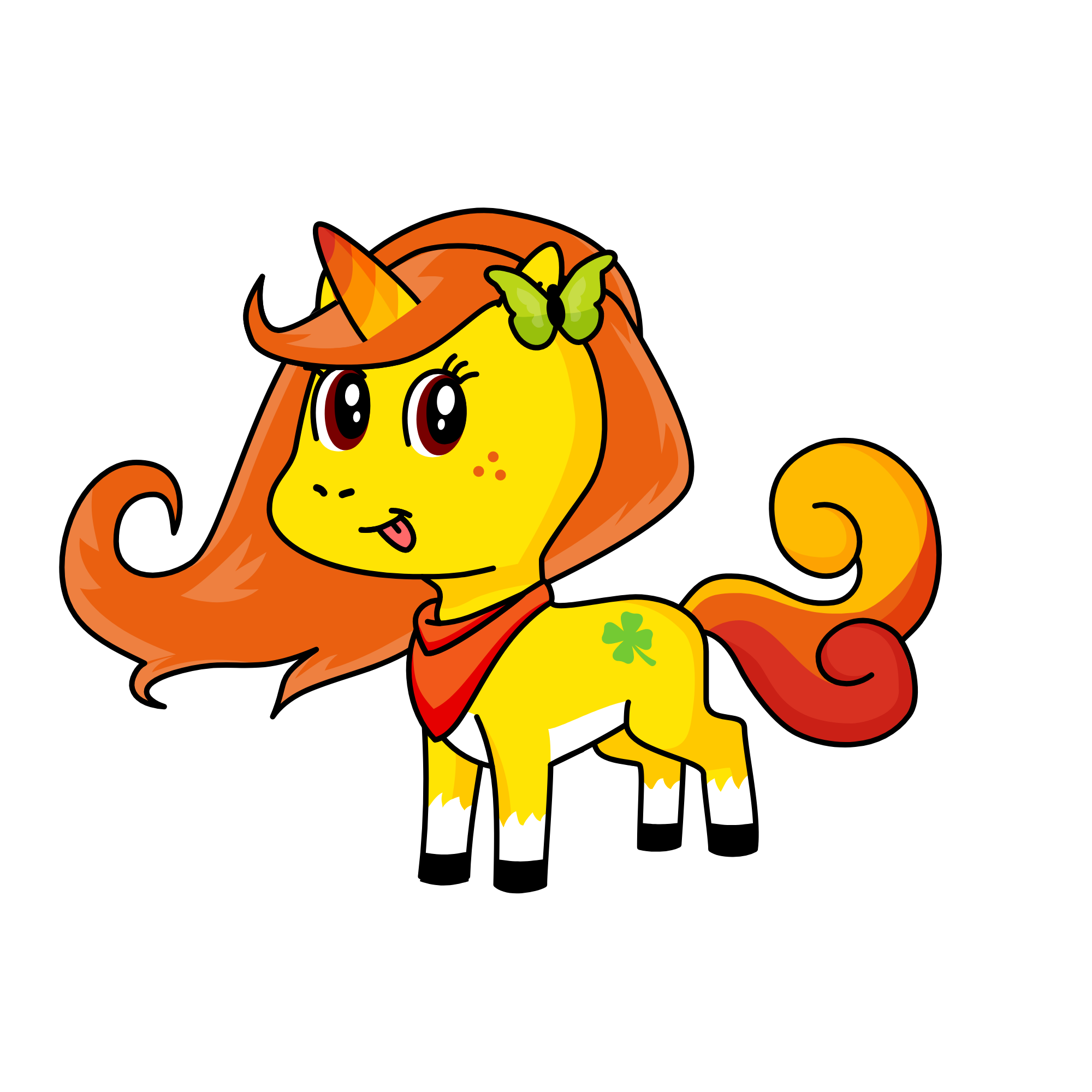 Sunny, the unicorn