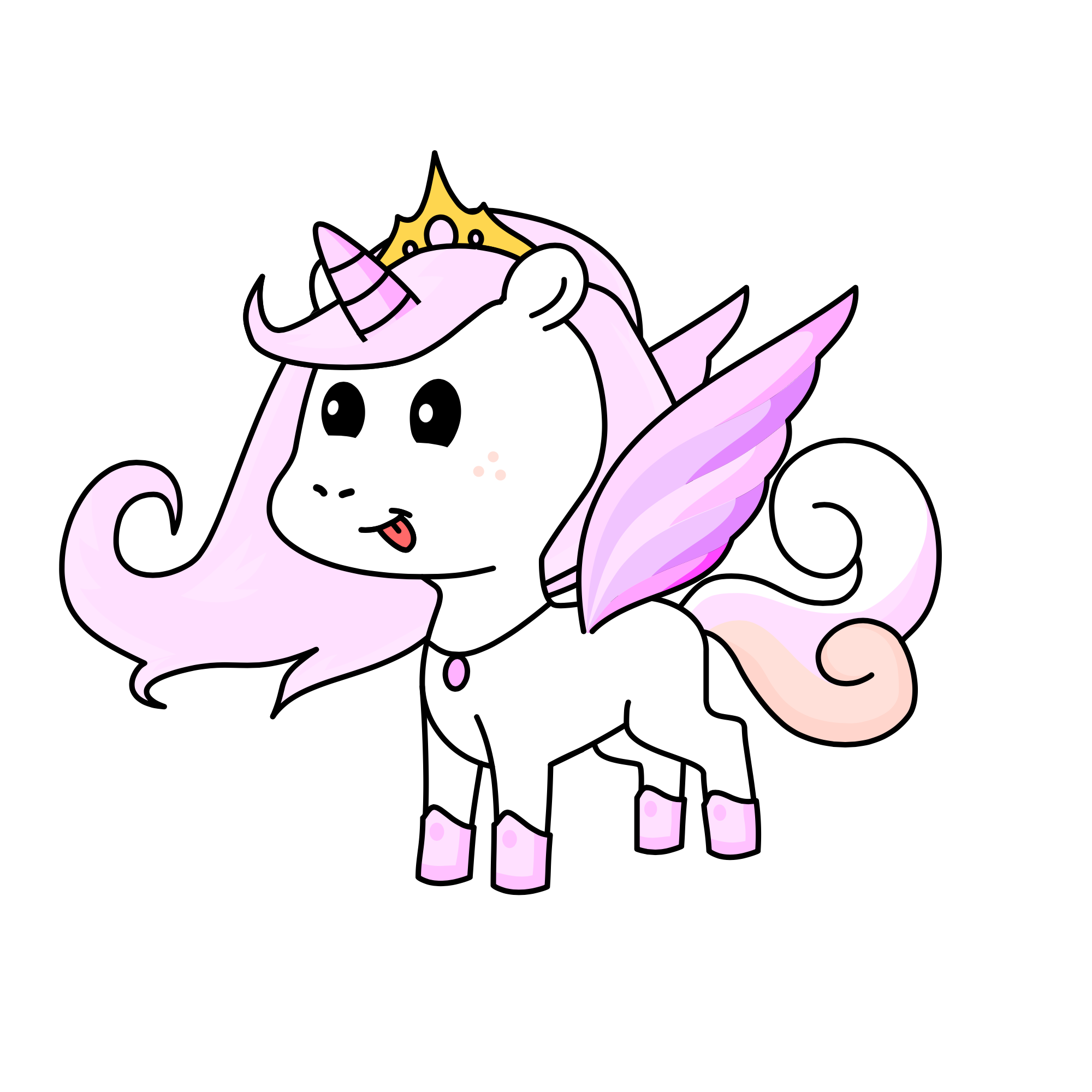pinkpolly, the unicorn